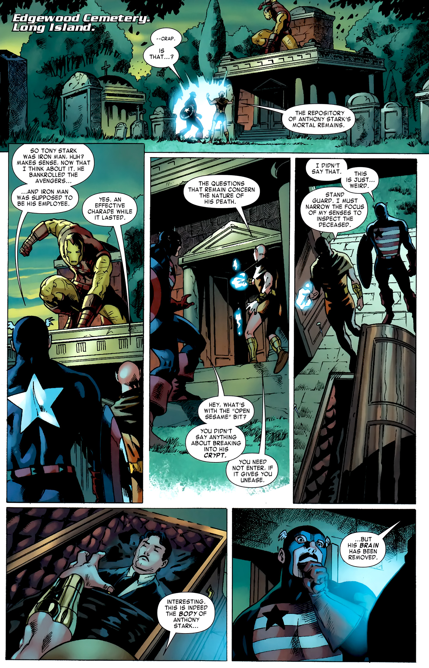 Read online Captain America Corps comic -  Issue #3 - 11