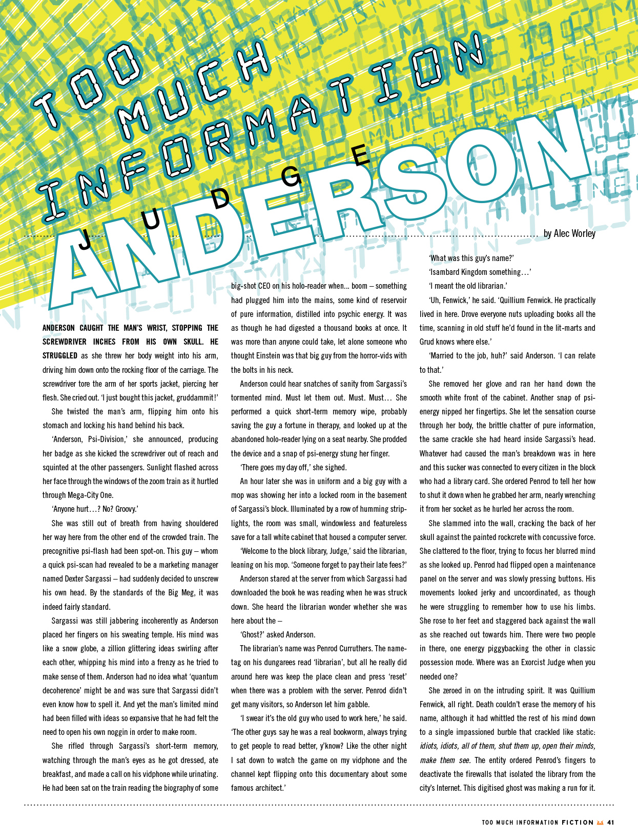 Read online Judge Dredd Megazine (Vol. 5) comic -  Issue #361 - 41
