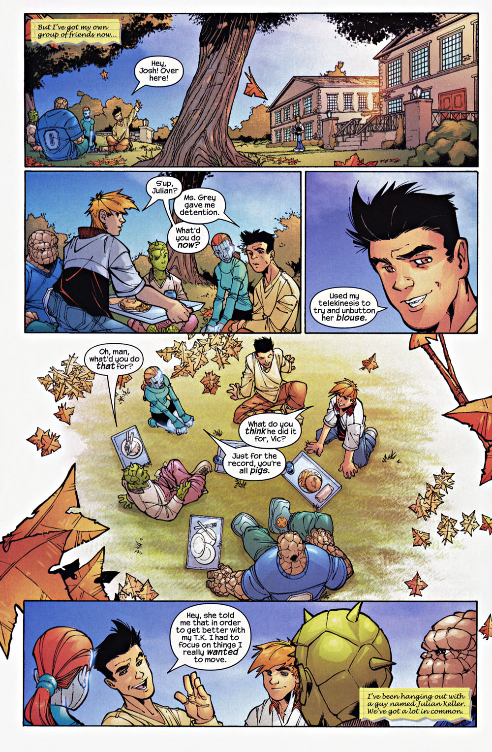 Read online New Mutants (2003) comic -  Issue #7 - 7