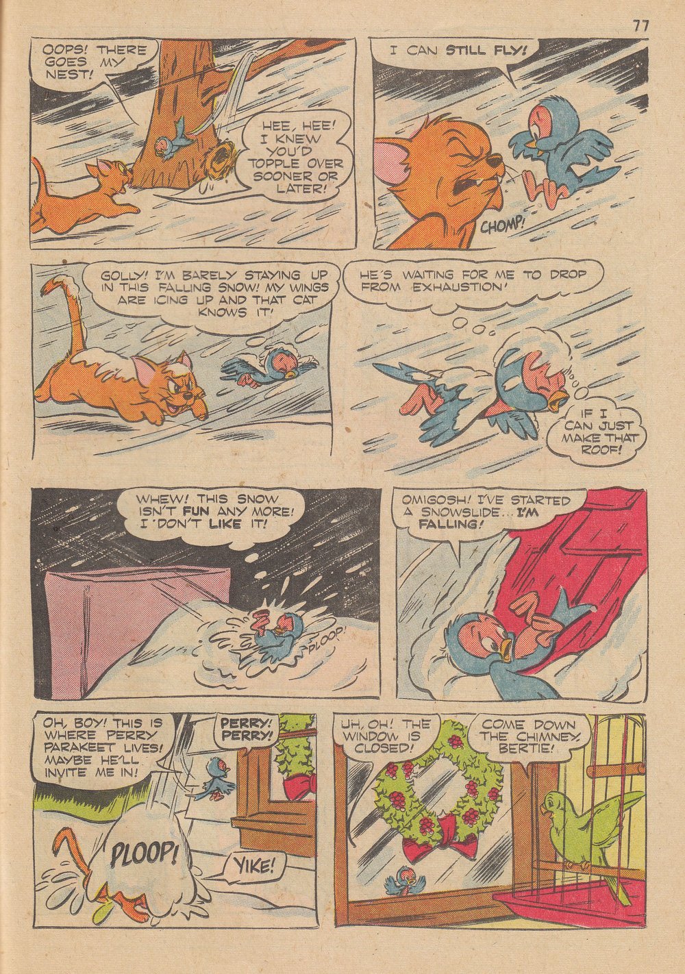 Read online M.G.M.'s Tom and Jerry's Winter Fun comic -  Issue #4 - 80