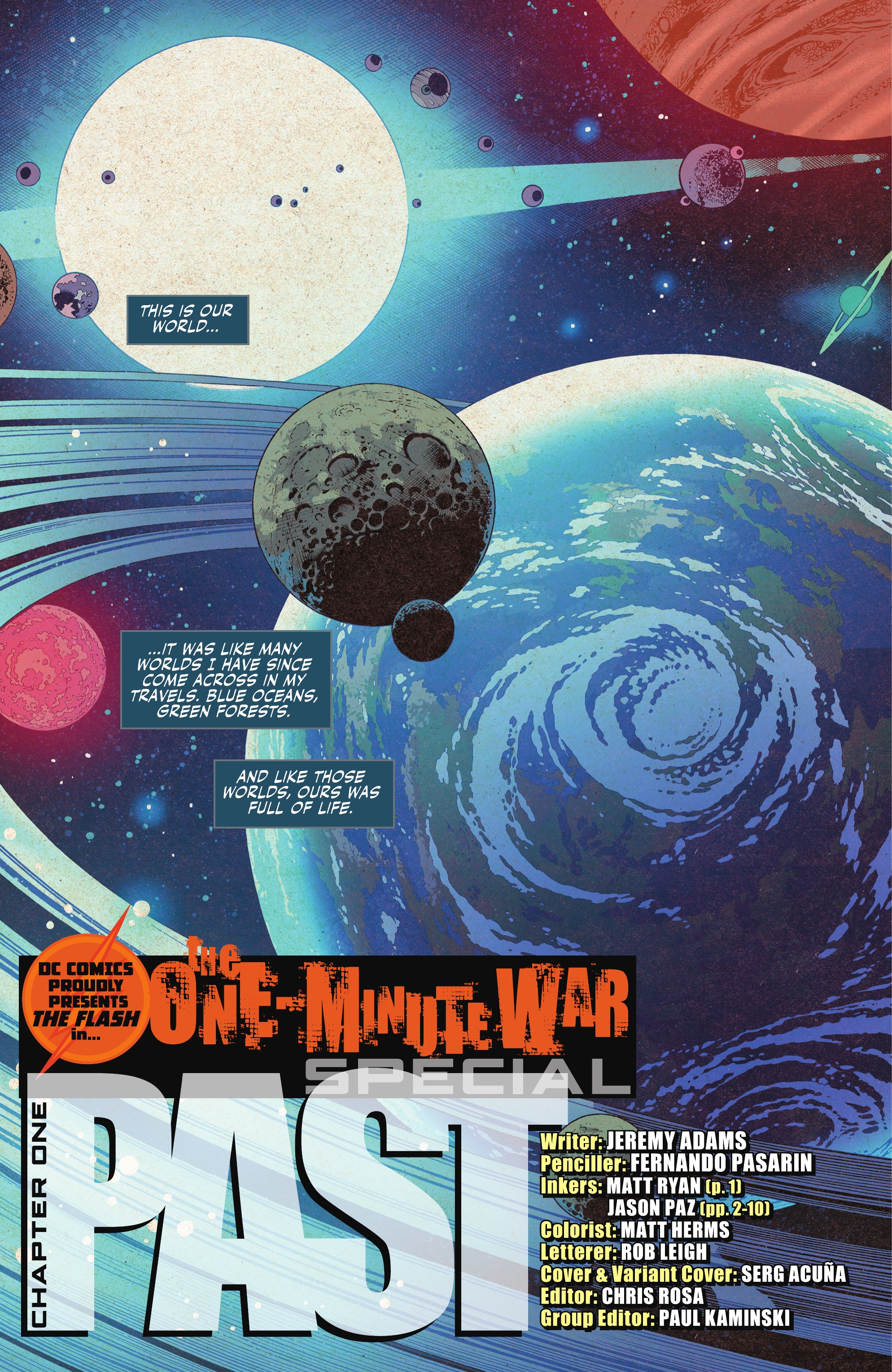 Read online The Flash: One-Minute War Special comic -  Issue # Full - 3