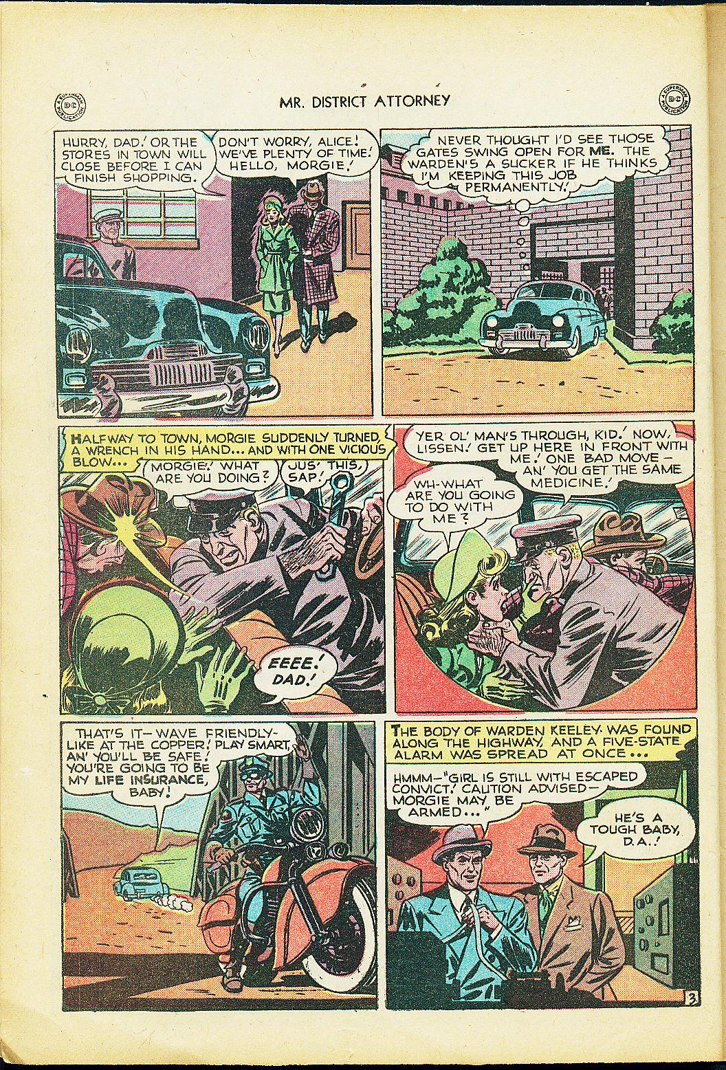 Read online Mr. District Attorney comic -  Issue #1 - 14