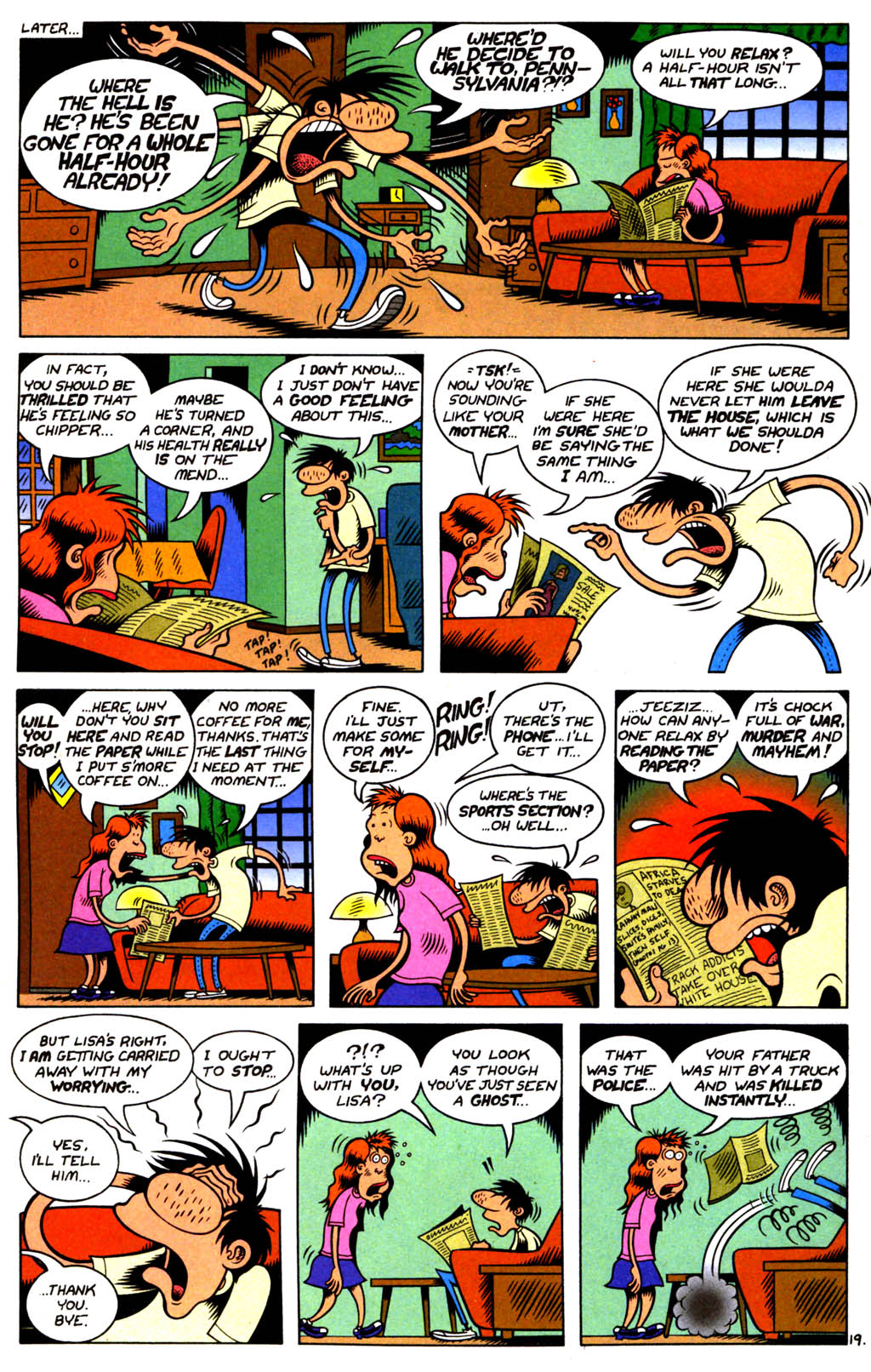 Read online Hate comic -  Issue #22 - 21