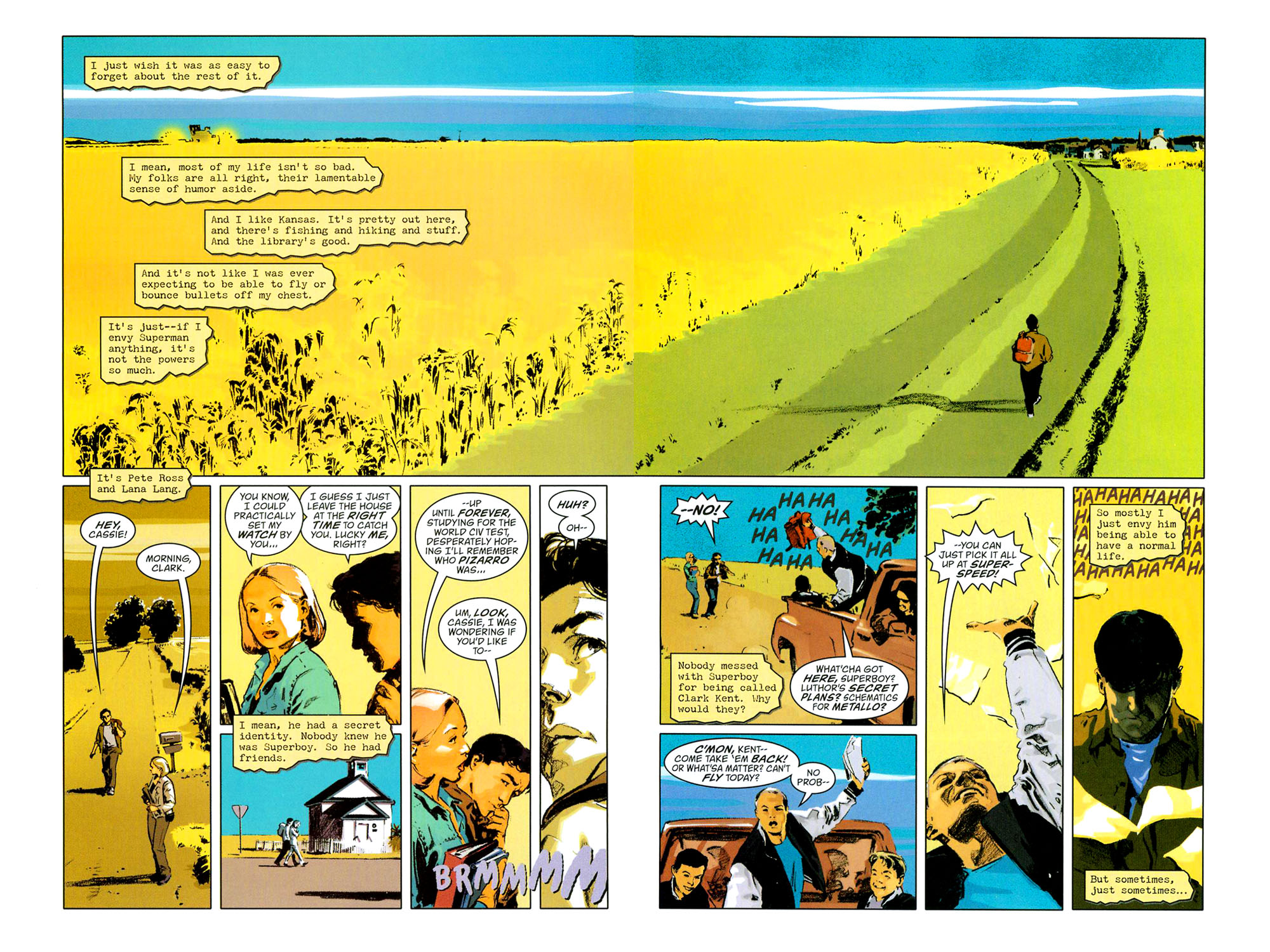 Read online Superman: Secret Identity comic -  Issue #1 - 6
