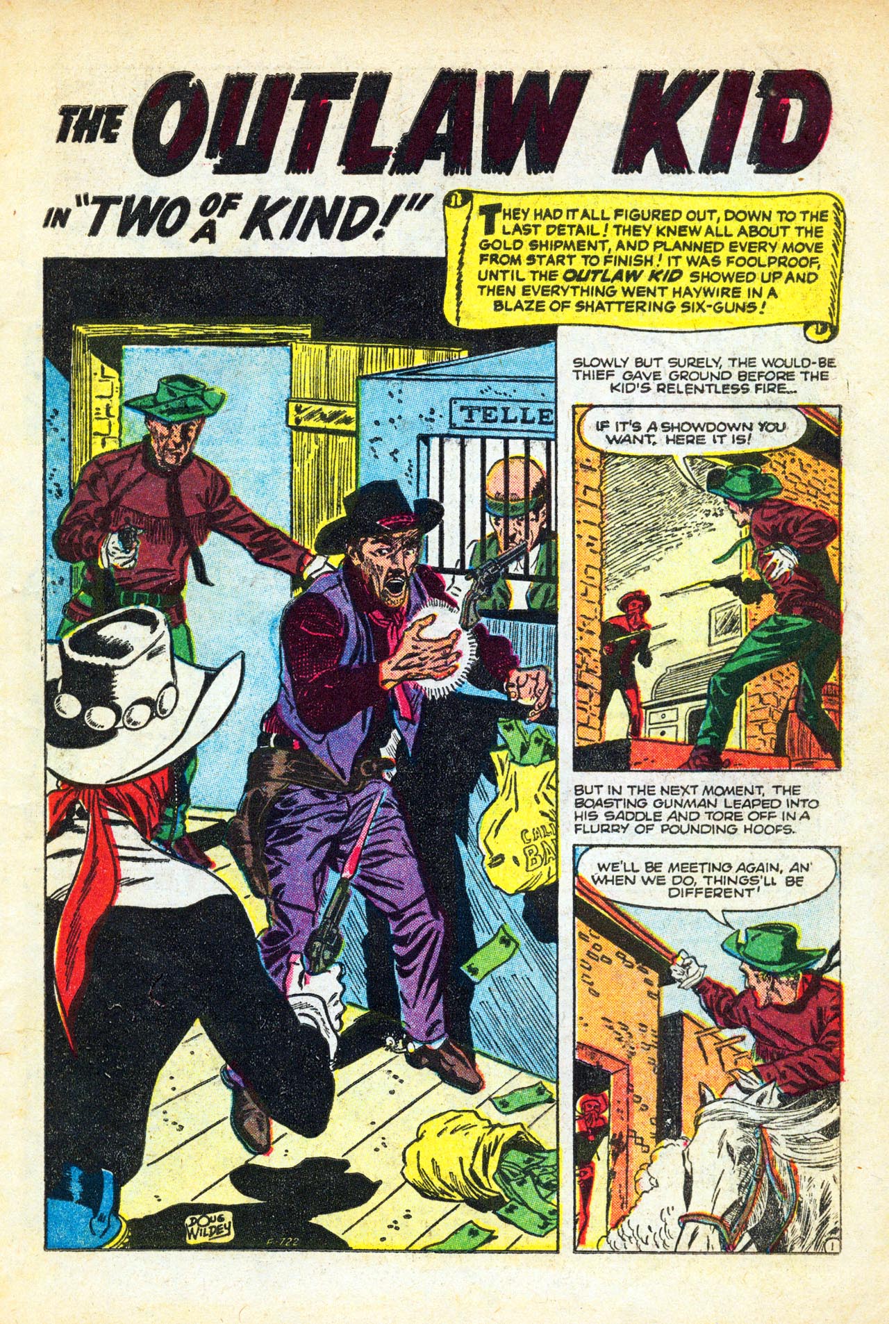 Read online The Outlaw Kid (1954) comic -  Issue #5 - 3