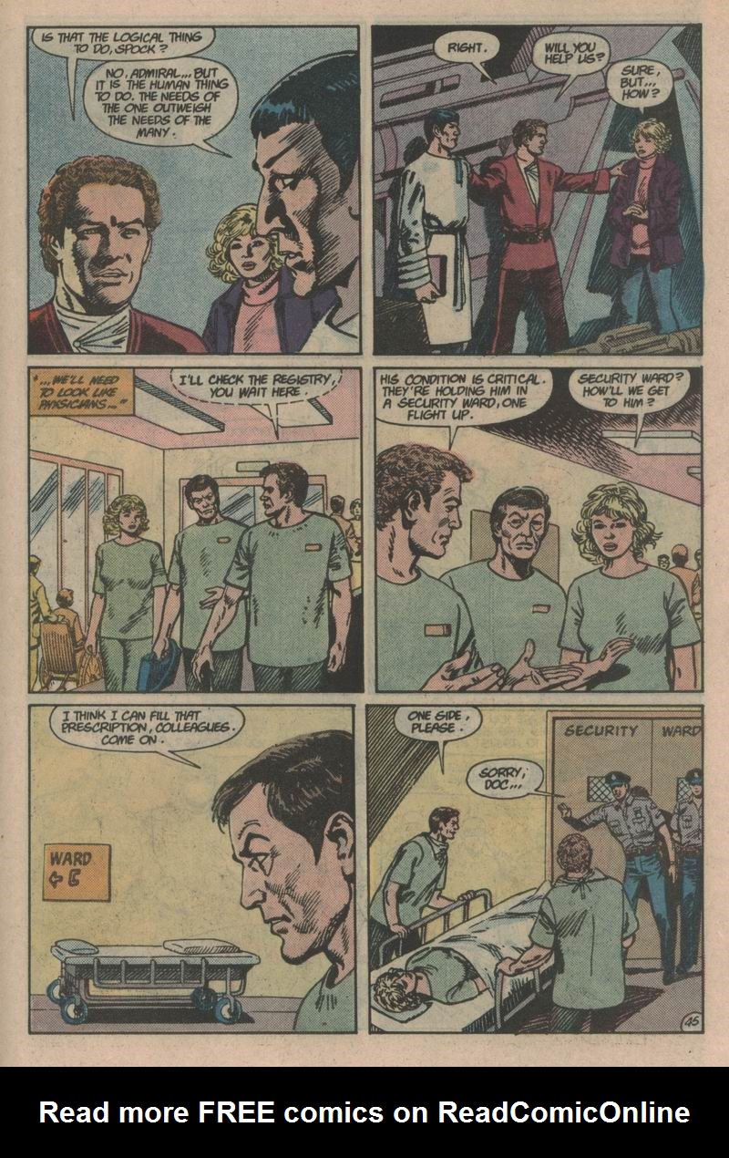 Read online Star Trek IV: The Voyage Home comic -  Issue # Full - 47