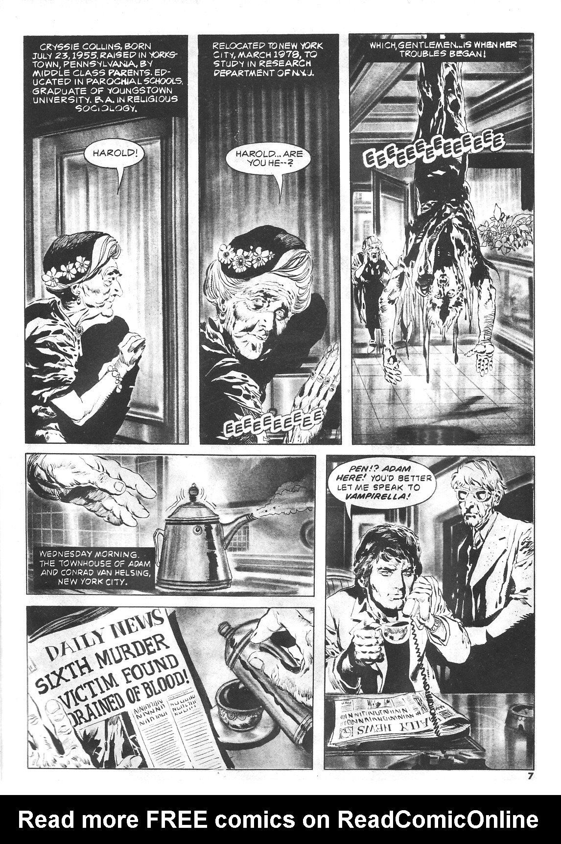 Read online Vampirella (1969) comic -  Issue #73 - 7