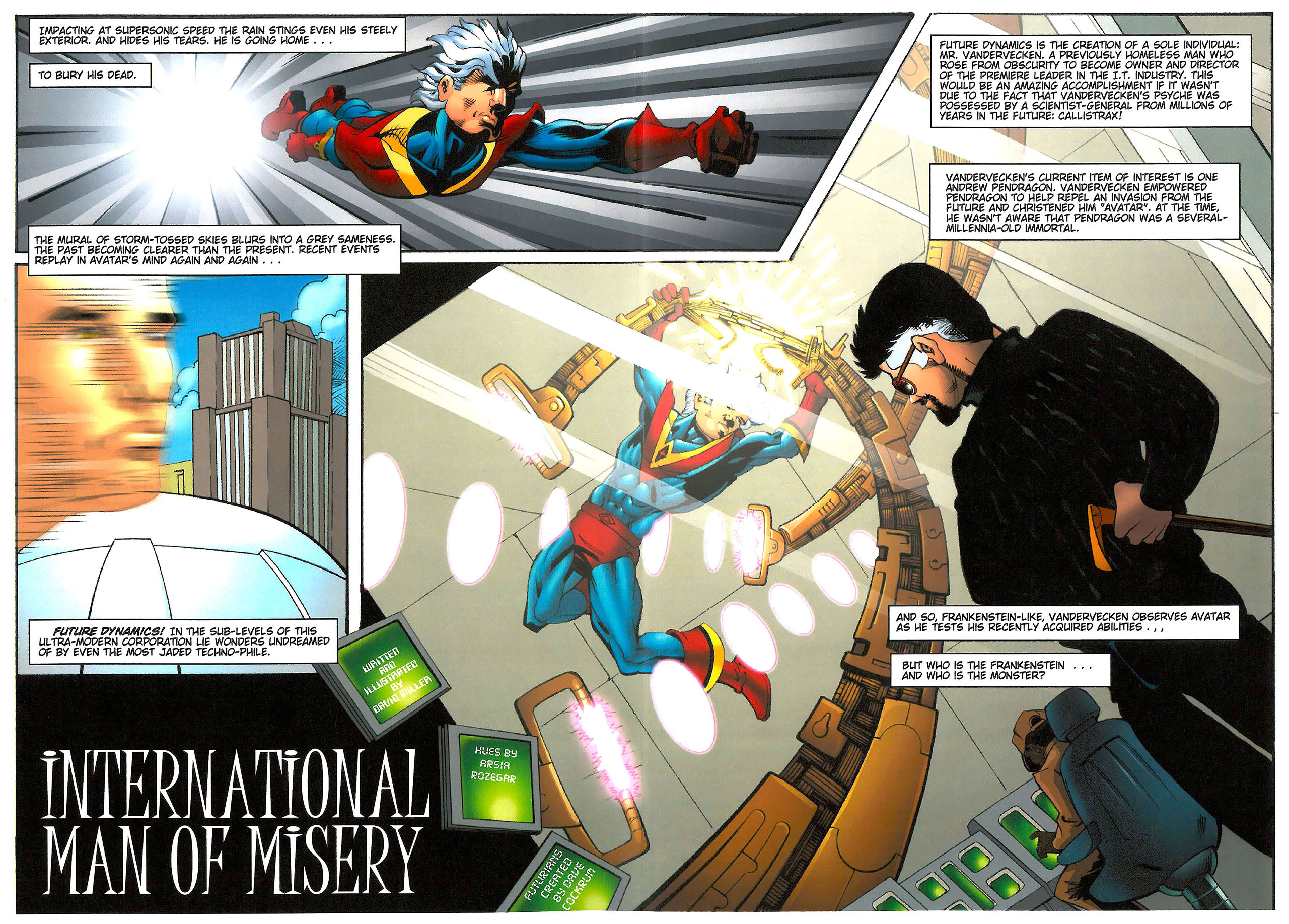 Read online Dave Cockrum's Futurians: Avatar comic -  Issue # TPB - 10