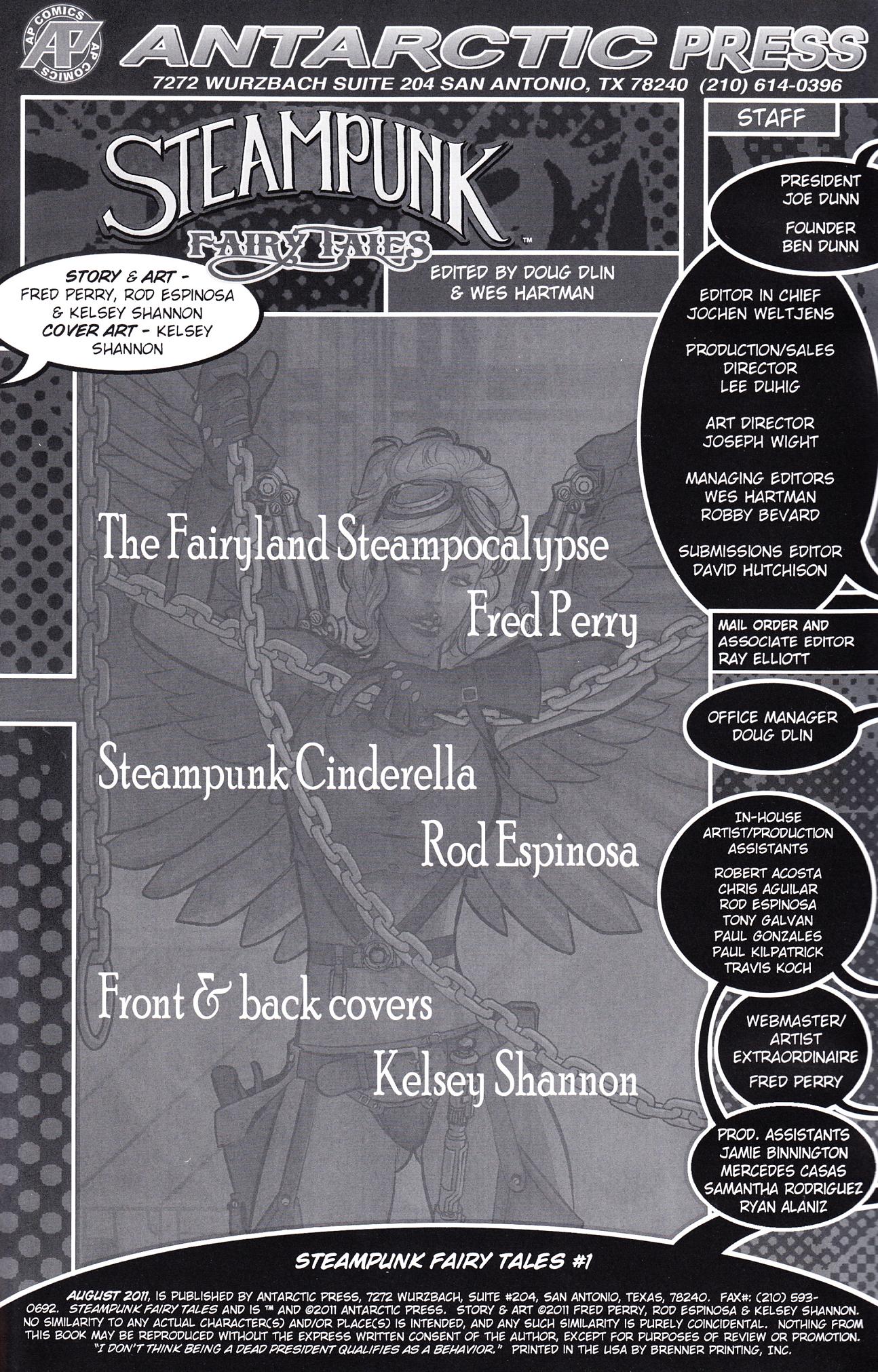 Read online Steampunk Fairy Tales comic -  Issue # Full - 2
