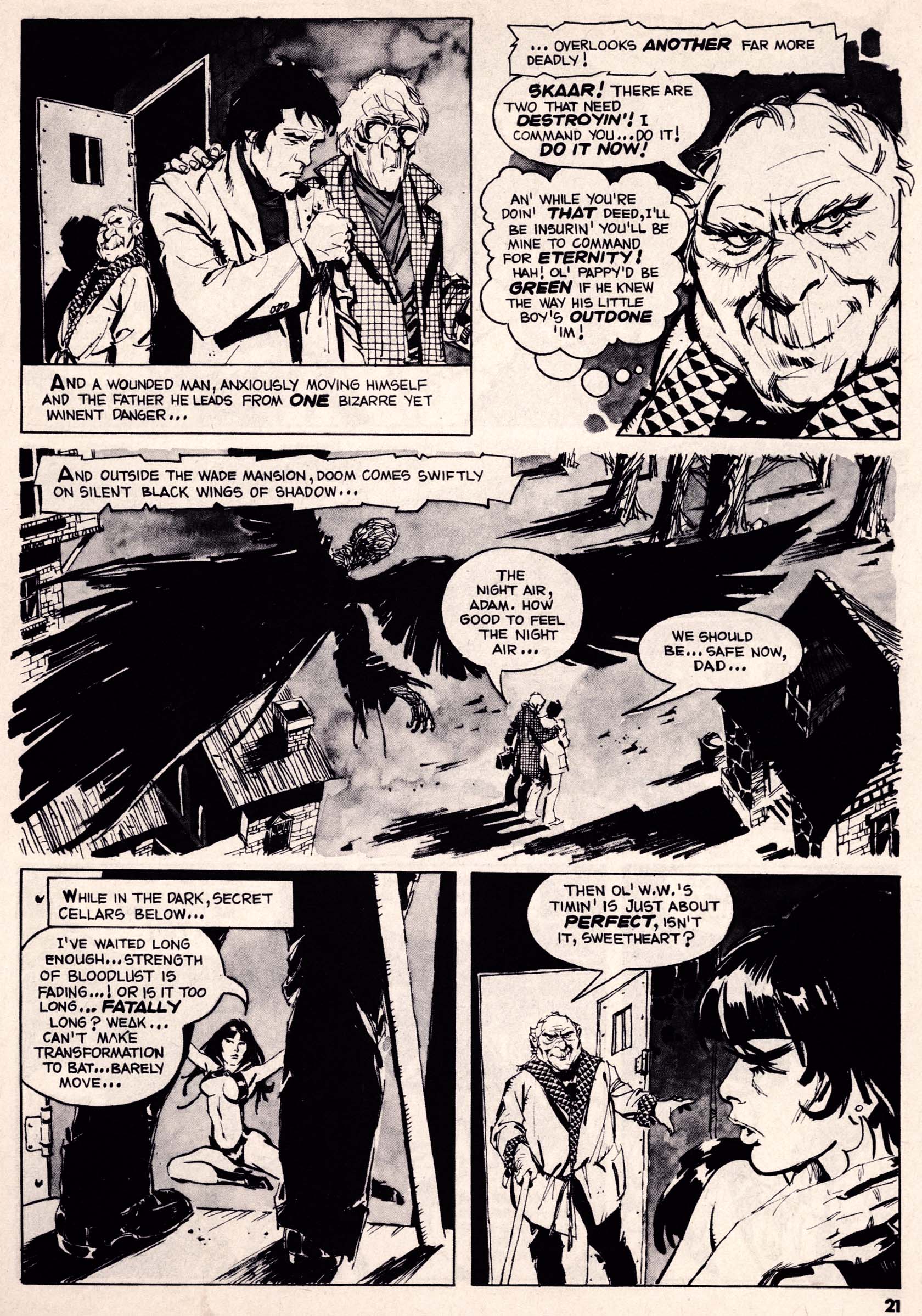 Read online Vampirella (1969) comic -  Issue #12 - 21