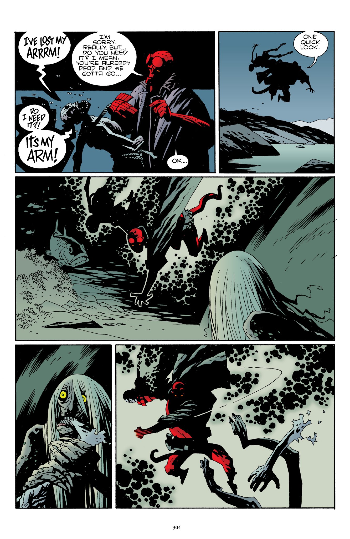 Read online Hellboy The Complete Short Stories comic -  Issue # TPB 1 (Part 4) - 5