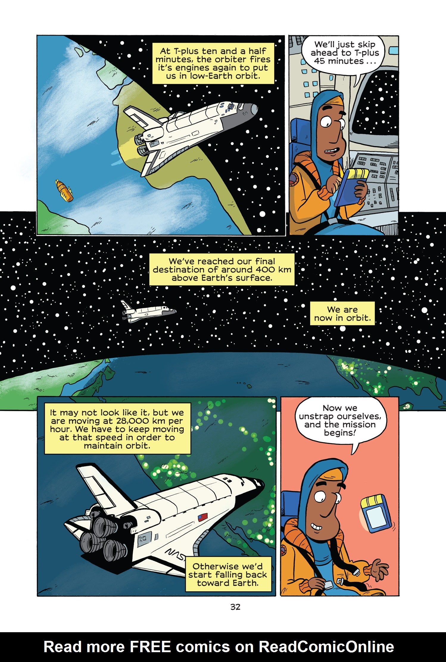 Read online History Comics comic -  Issue # The Challenger Disaster: Tragedy in the Skies - 38