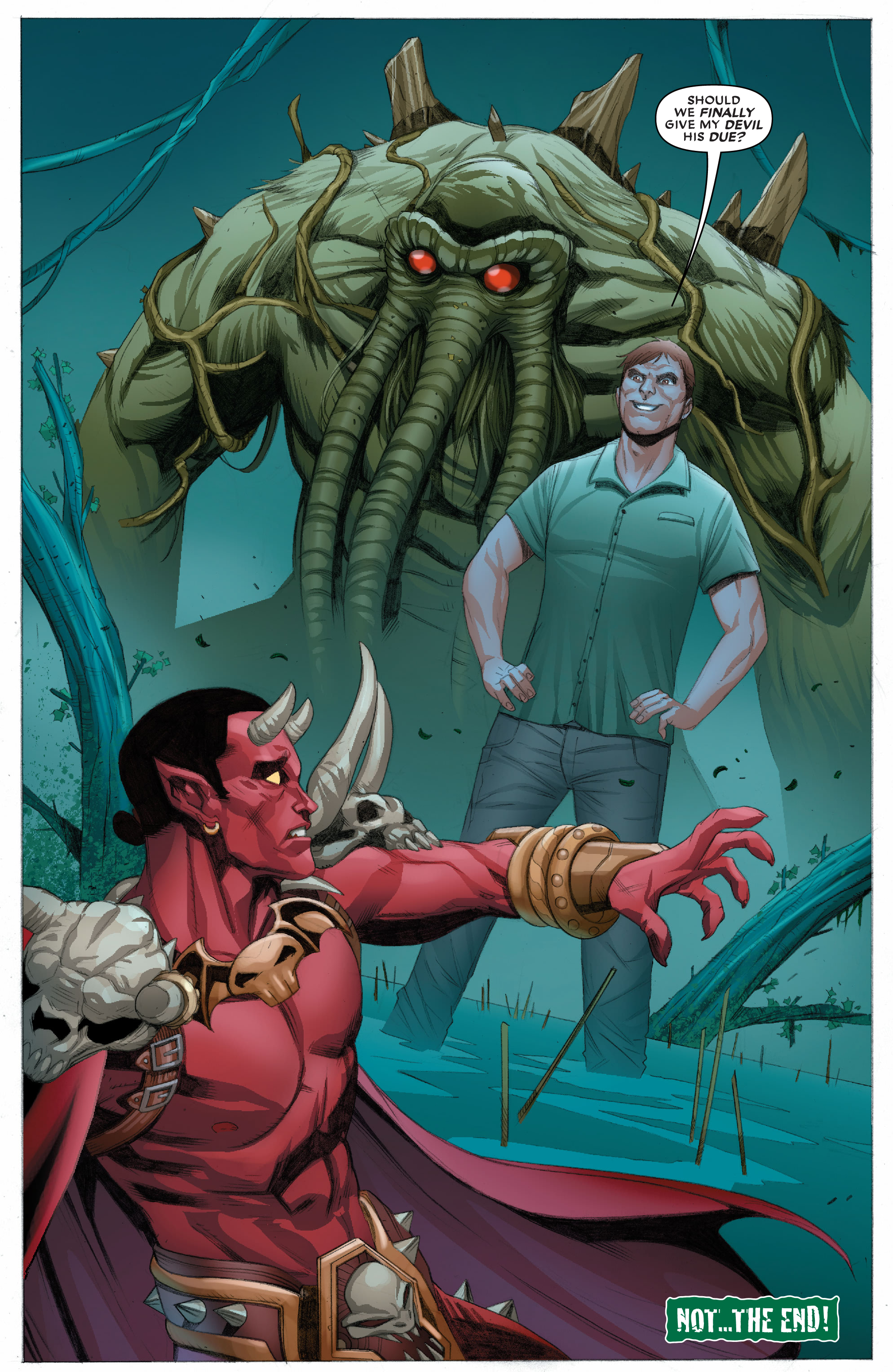 Read online Curse Of The Man-Thing comic -  Issue # X-Men - 35
