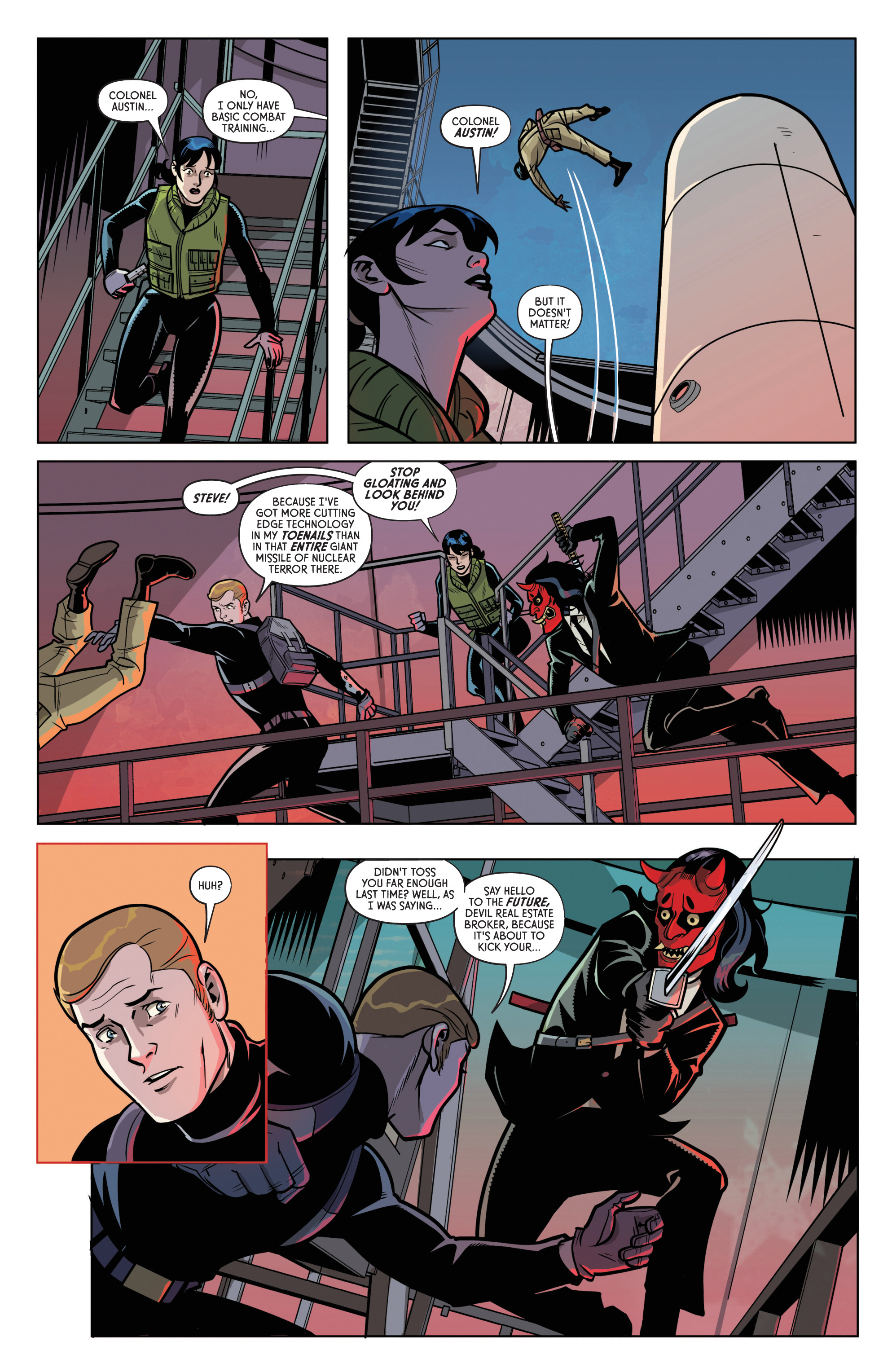 Read online The Six Million Dollar Man comic -  Issue #1 - 21