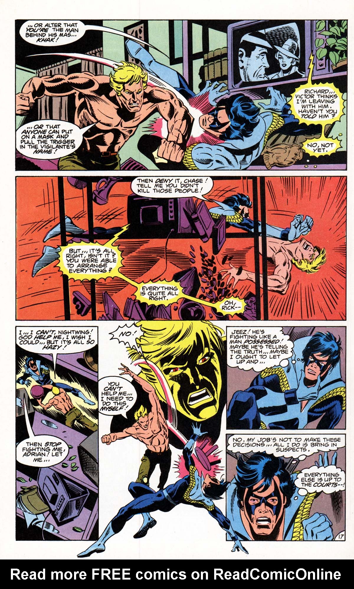 Read online Vigilante (1983) comic -  Issue #21 - 20