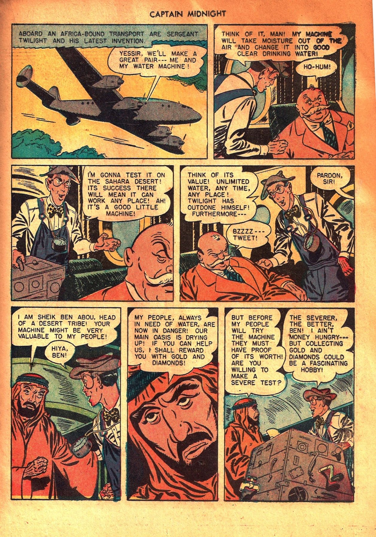 Read online Captain Midnight (1942) comic -  Issue #45 - 27