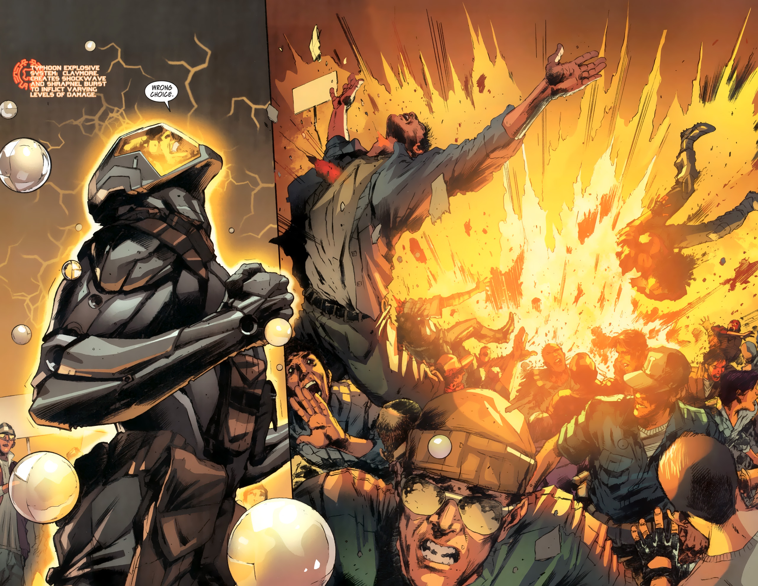 Read online Deus Ex comic -  Issue #1 - 20