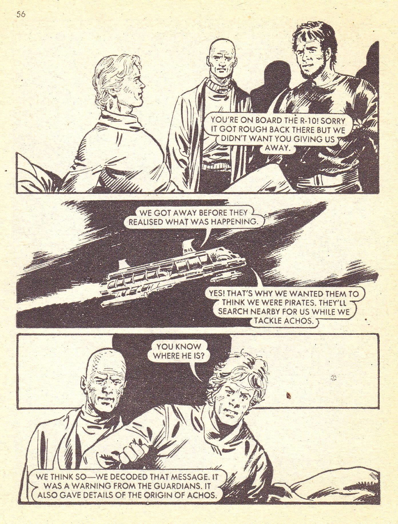 Read online Starblazer comic -  Issue #62 - 56