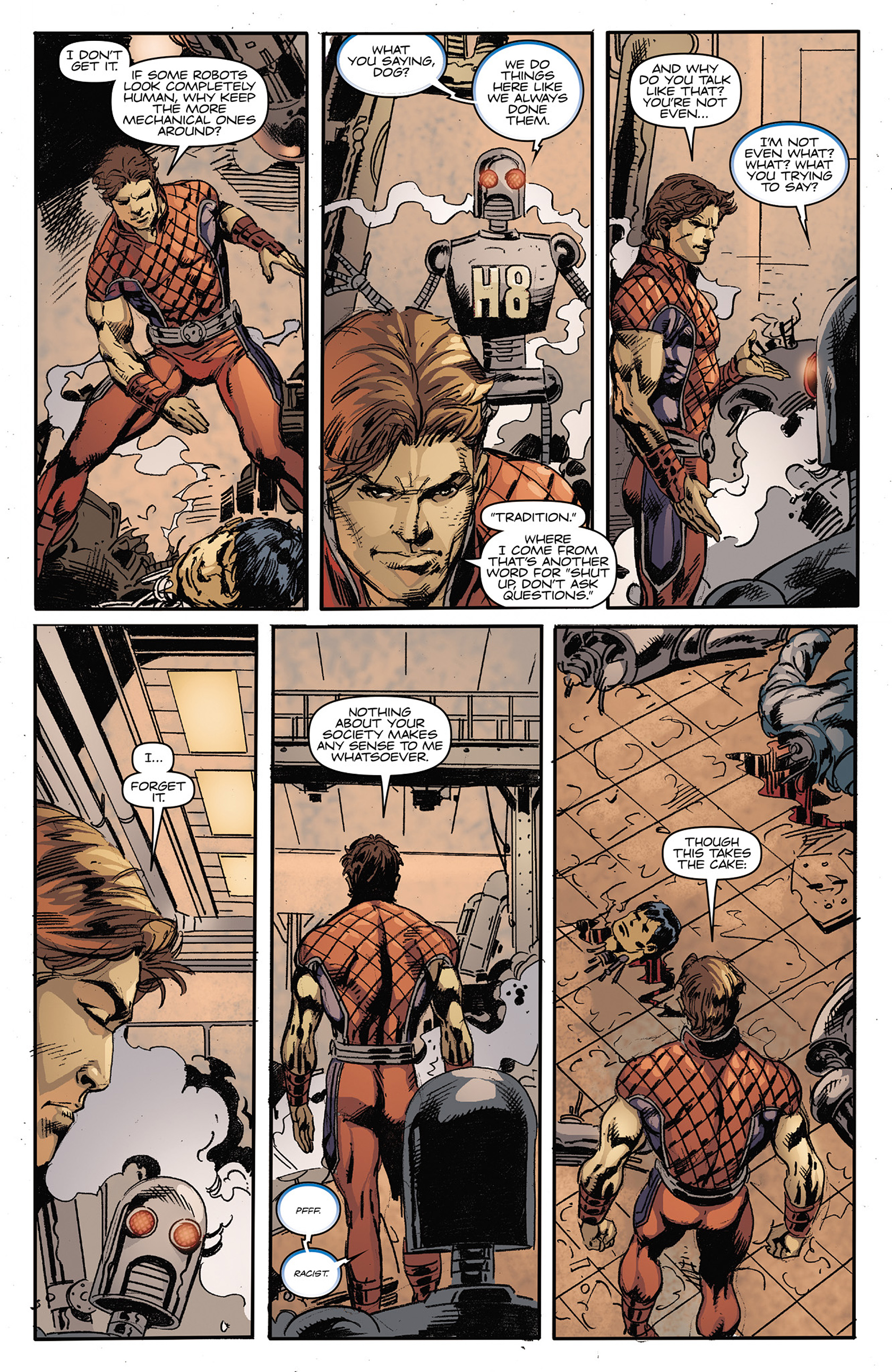 Read online Magnus Robot Fighter (2014) comic -  Issue #0 - 21