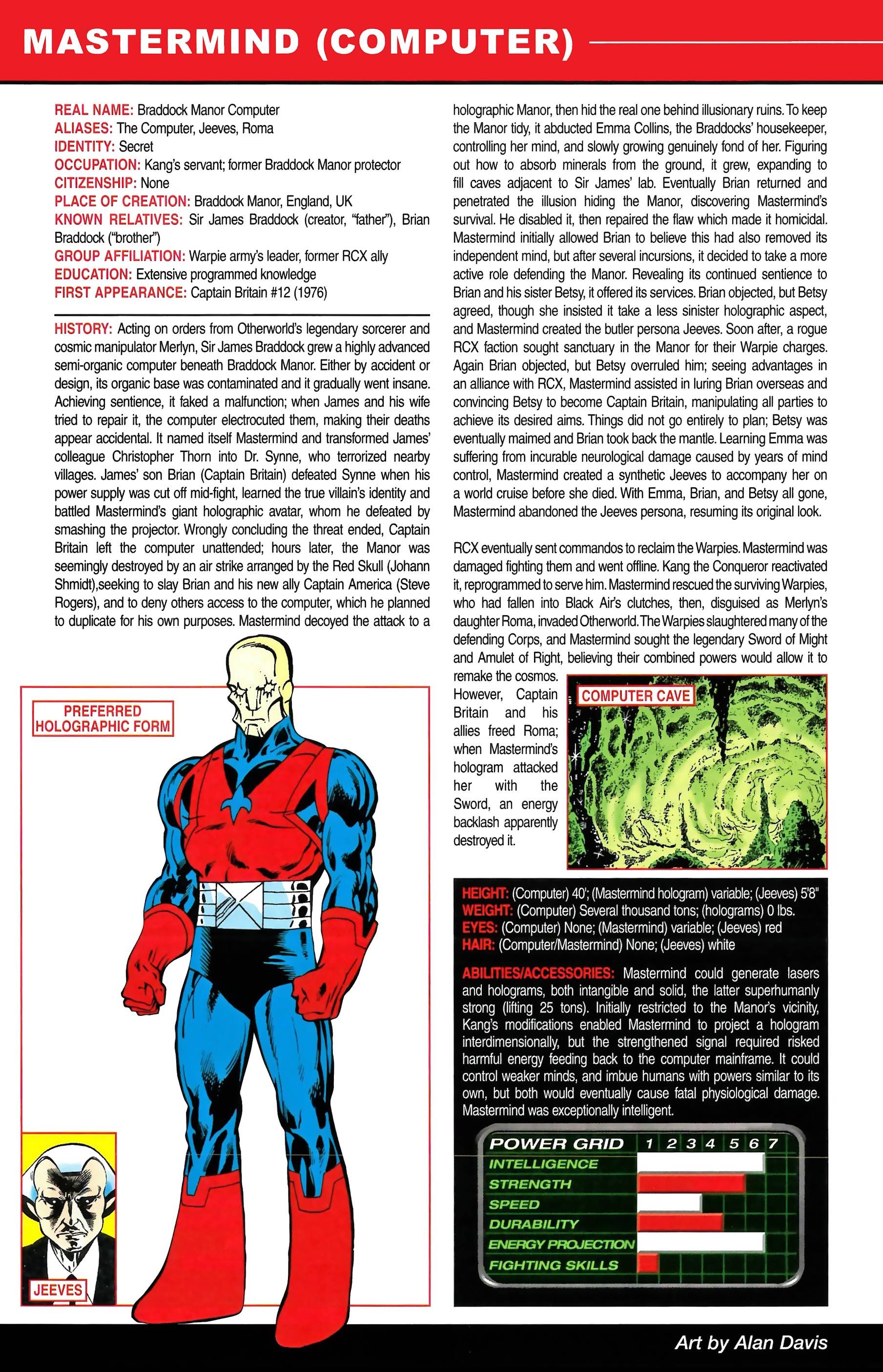 Read online Official Handbook of the Marvel Universe A to Z comic -  Issue # TPB 7 (Part 1) - 84