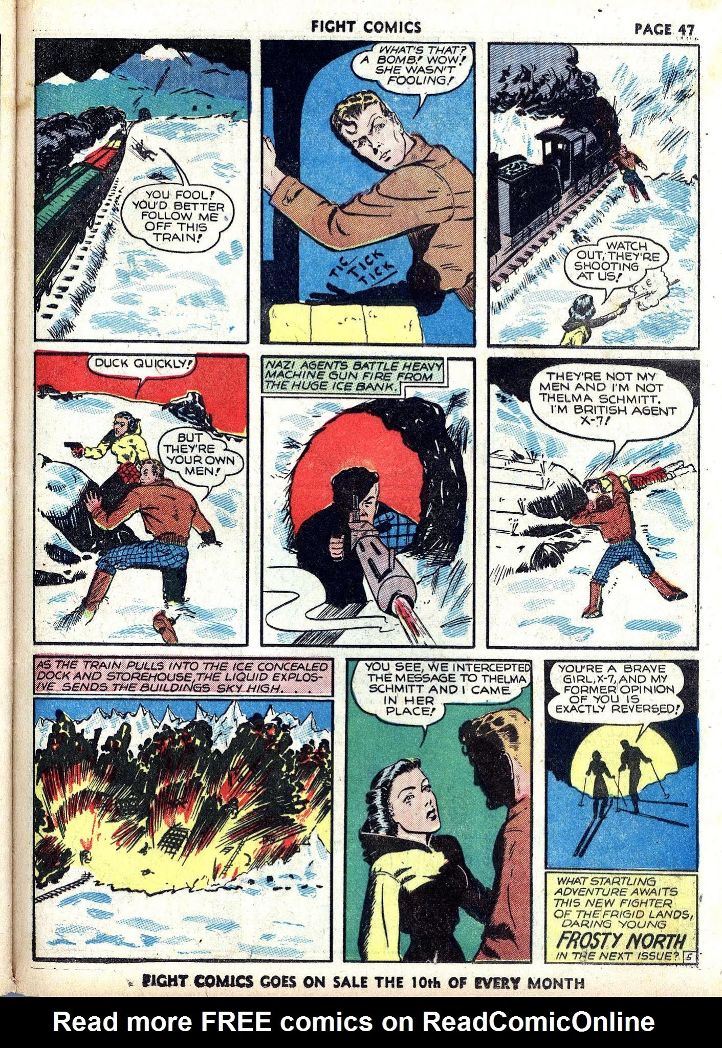 Read online Fight Comics comic -  Issue #10 - 49