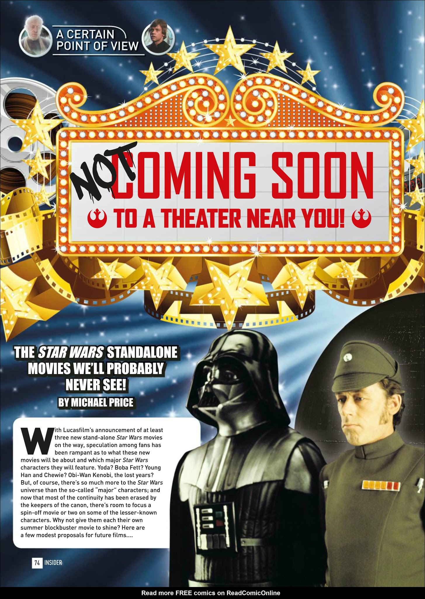 Read online Star Wars Insider 2018 Special Edition comic -  Issue # TPB - 74