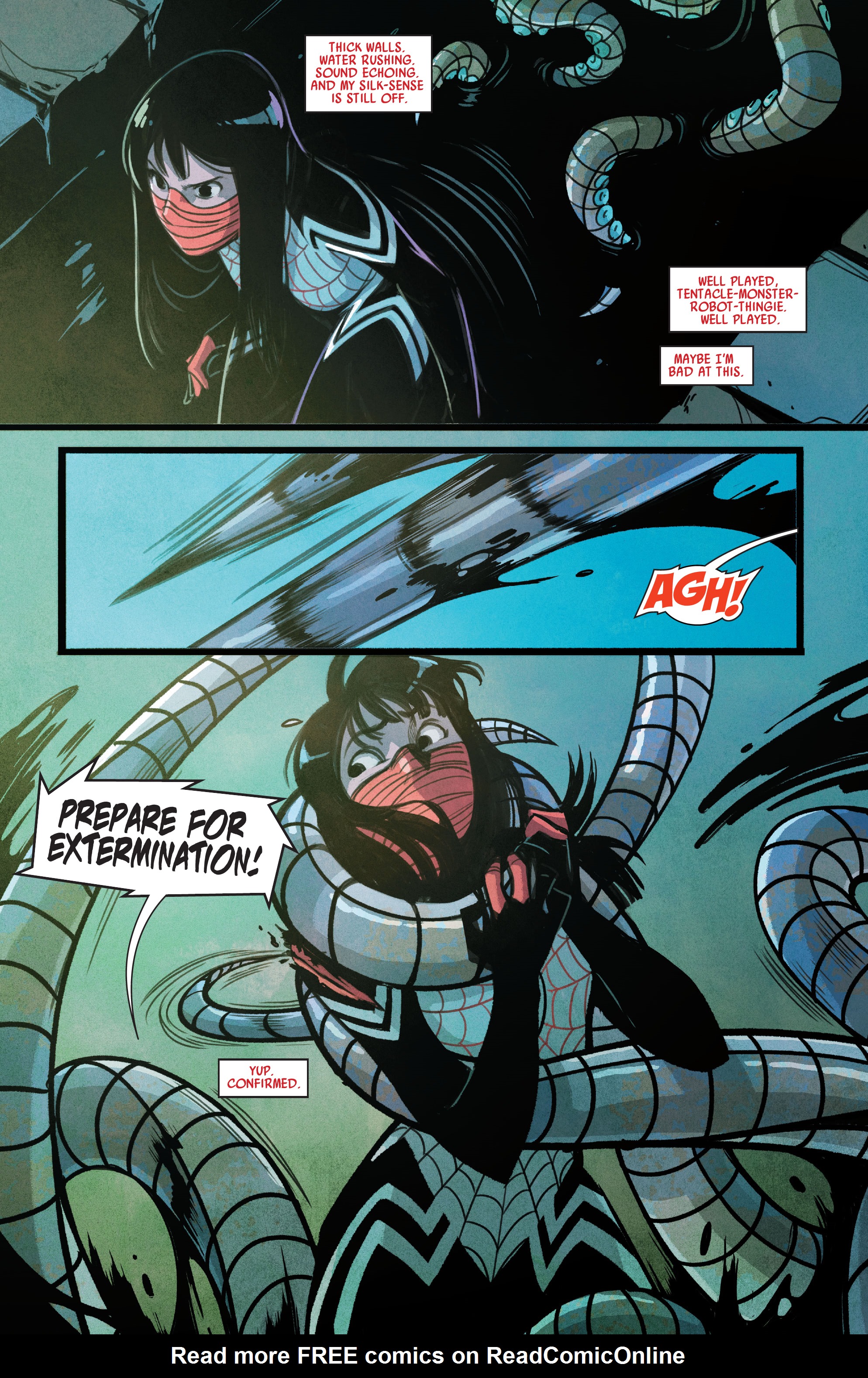 Read online Silk: Out of the Spider-Verse comic -  Issue # TPB 1 (Part 1) - 98