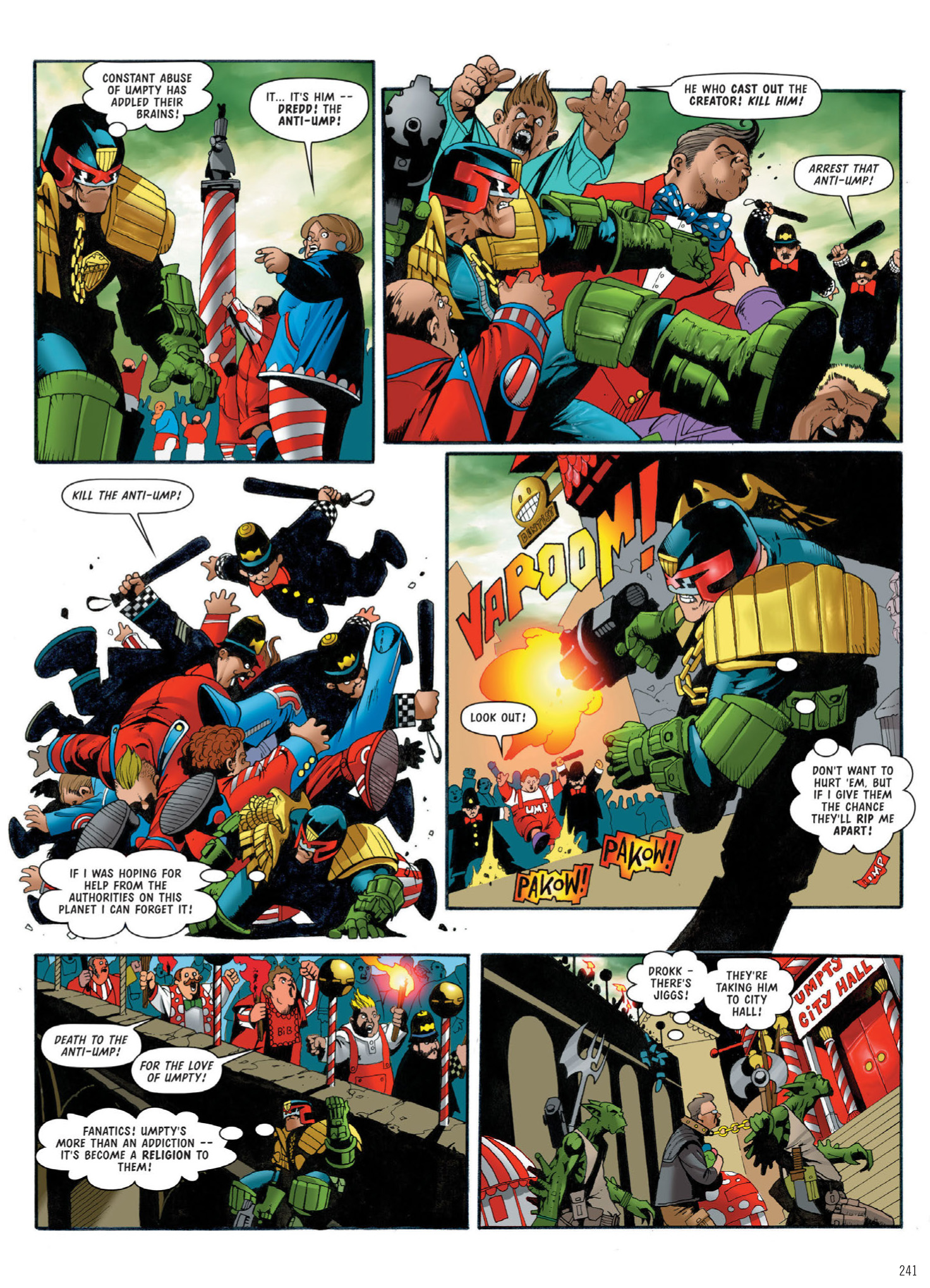 Read online Judge Dredd: The Complete Case Files comic -  Issue # TPB 31 - 242