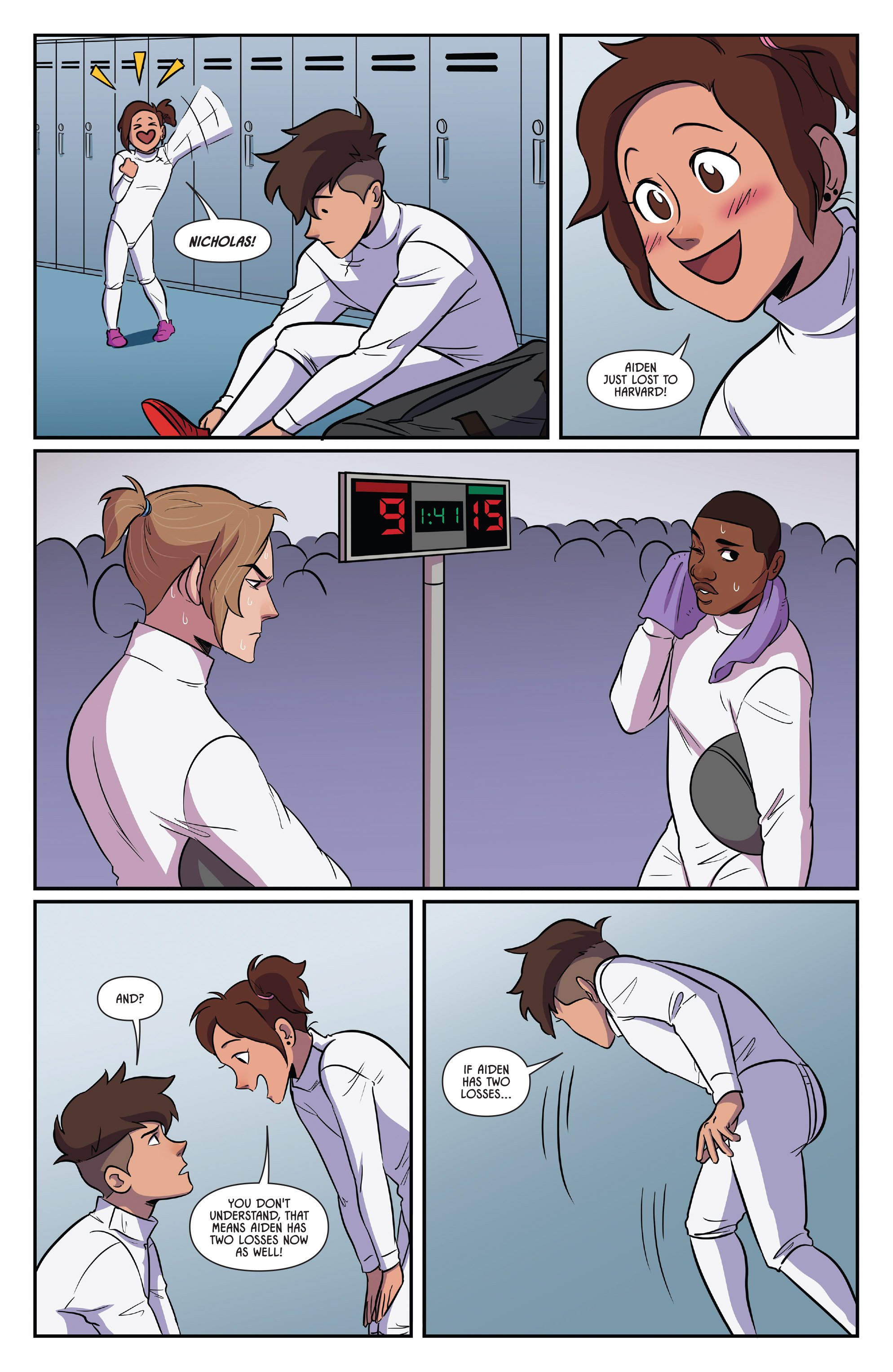 Read online Fence comic -  Issue # _TPB 3 - 7