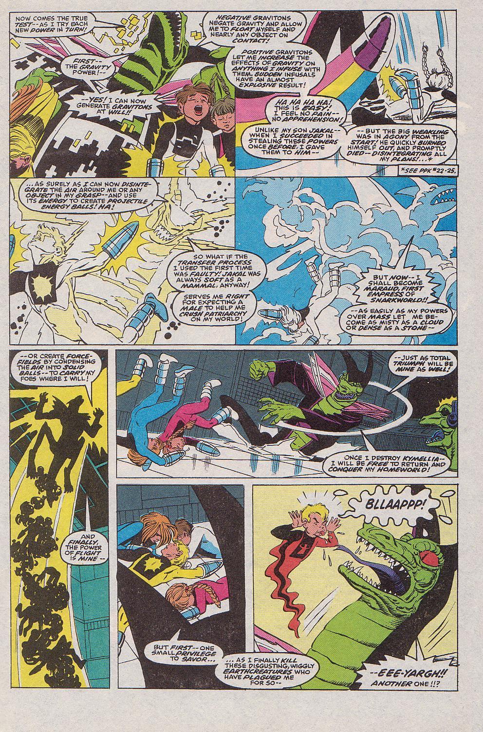 Read online Power Pack (1984) comic -  Issue #52 - 5