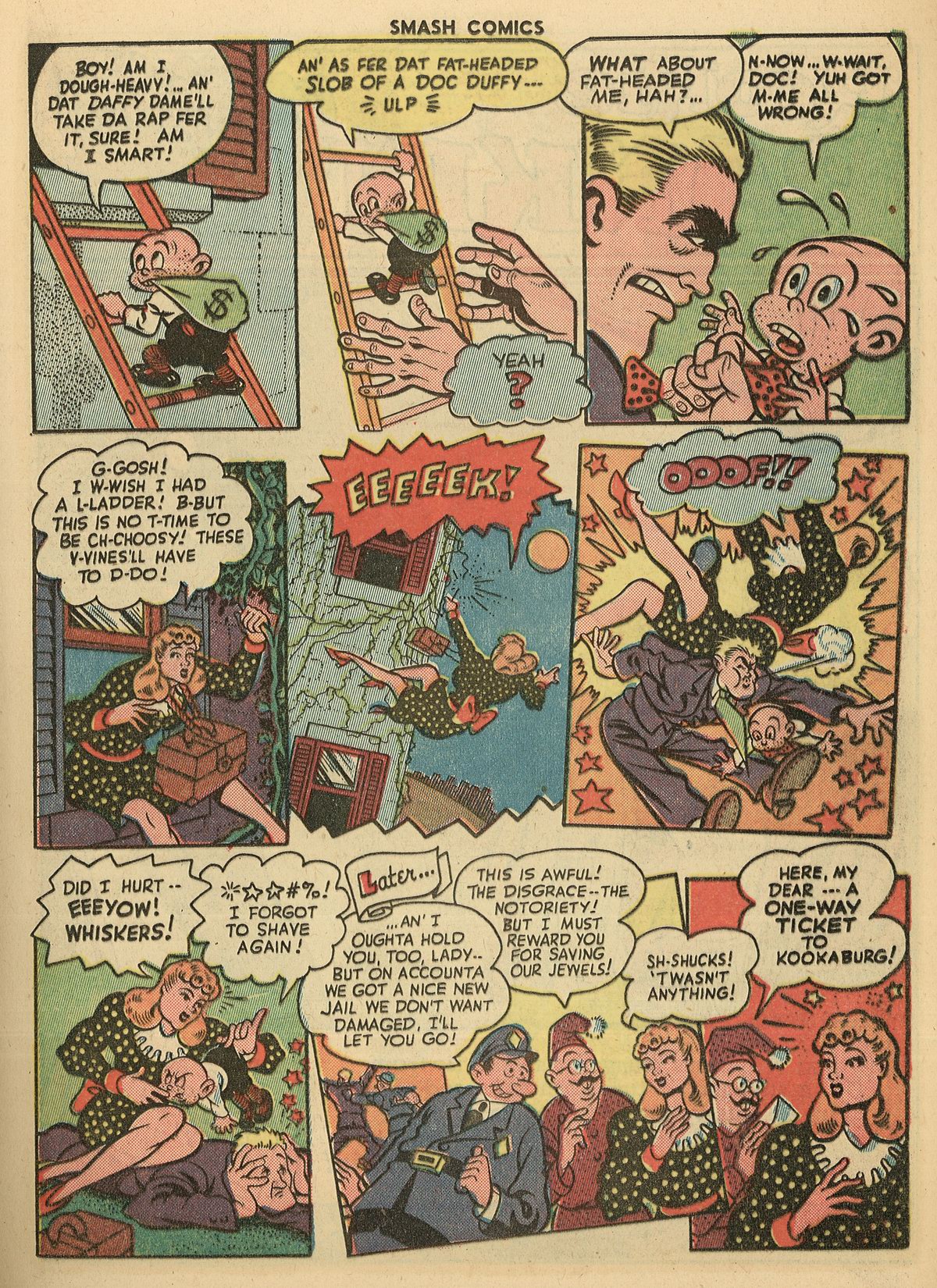 Read online Smash Comics comic -  Issue #55 - 21