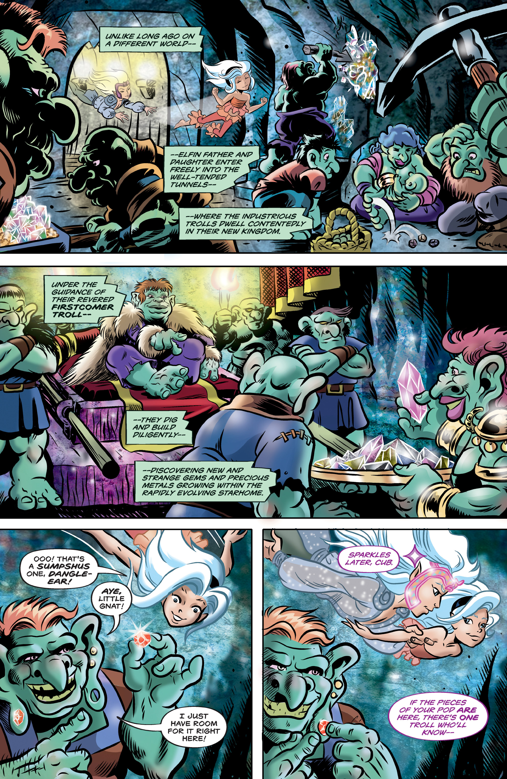 Read online Elfquest: Stargazer's Hunt comic -  Issue #1 - 9