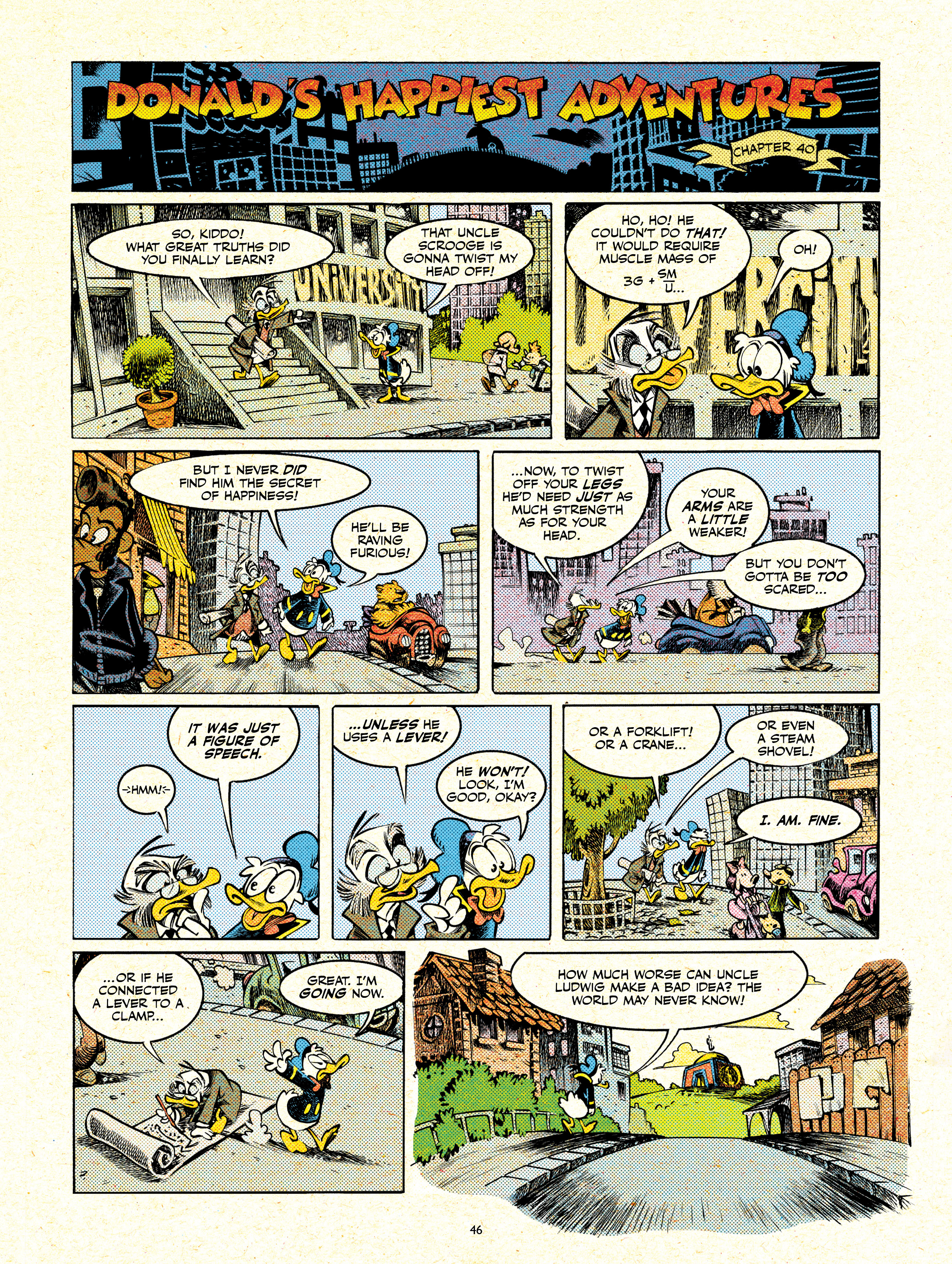Read online Walt Disney's Donald Duck: Donald's Happiest Adventures comic -  Issue # Full - 46