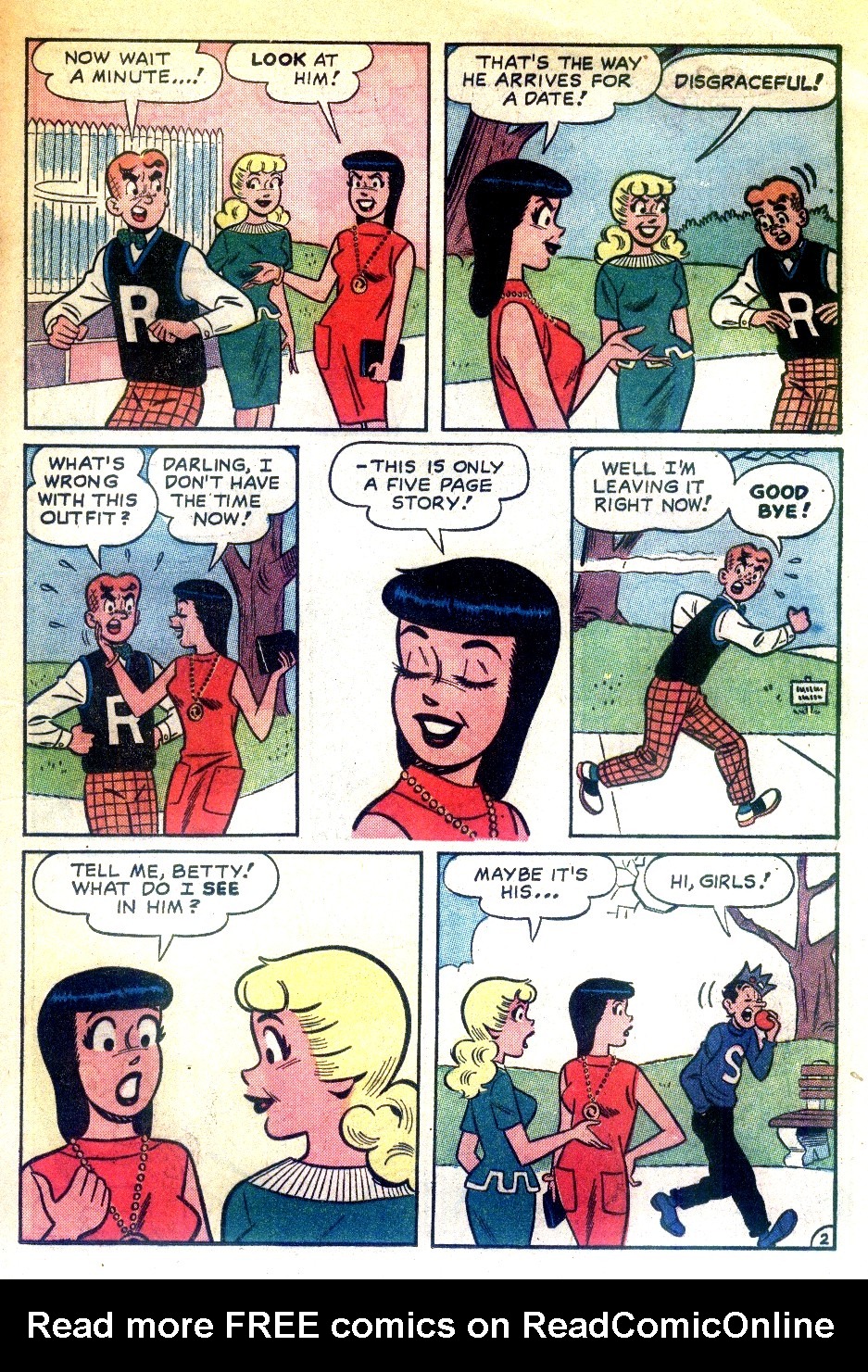 Read online Archie's Girls Betty and Veronica comic -  Issue #74 - 21