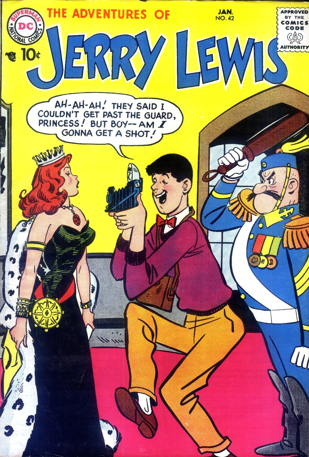 Read online The Adventures of Jerry Lewis comic -  Issue #42 - 1