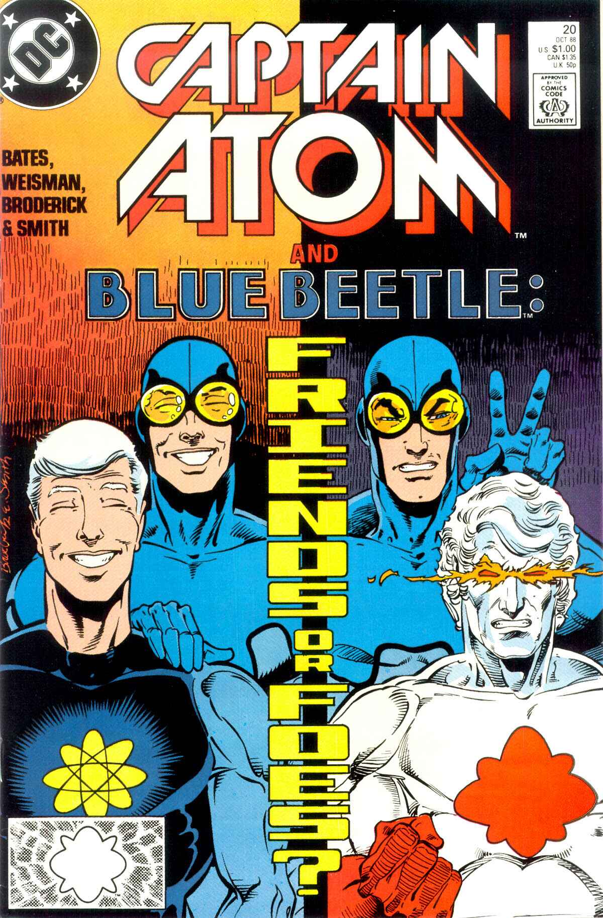 Read online Captain Atom (1987) comic -  Issue #20 - 1