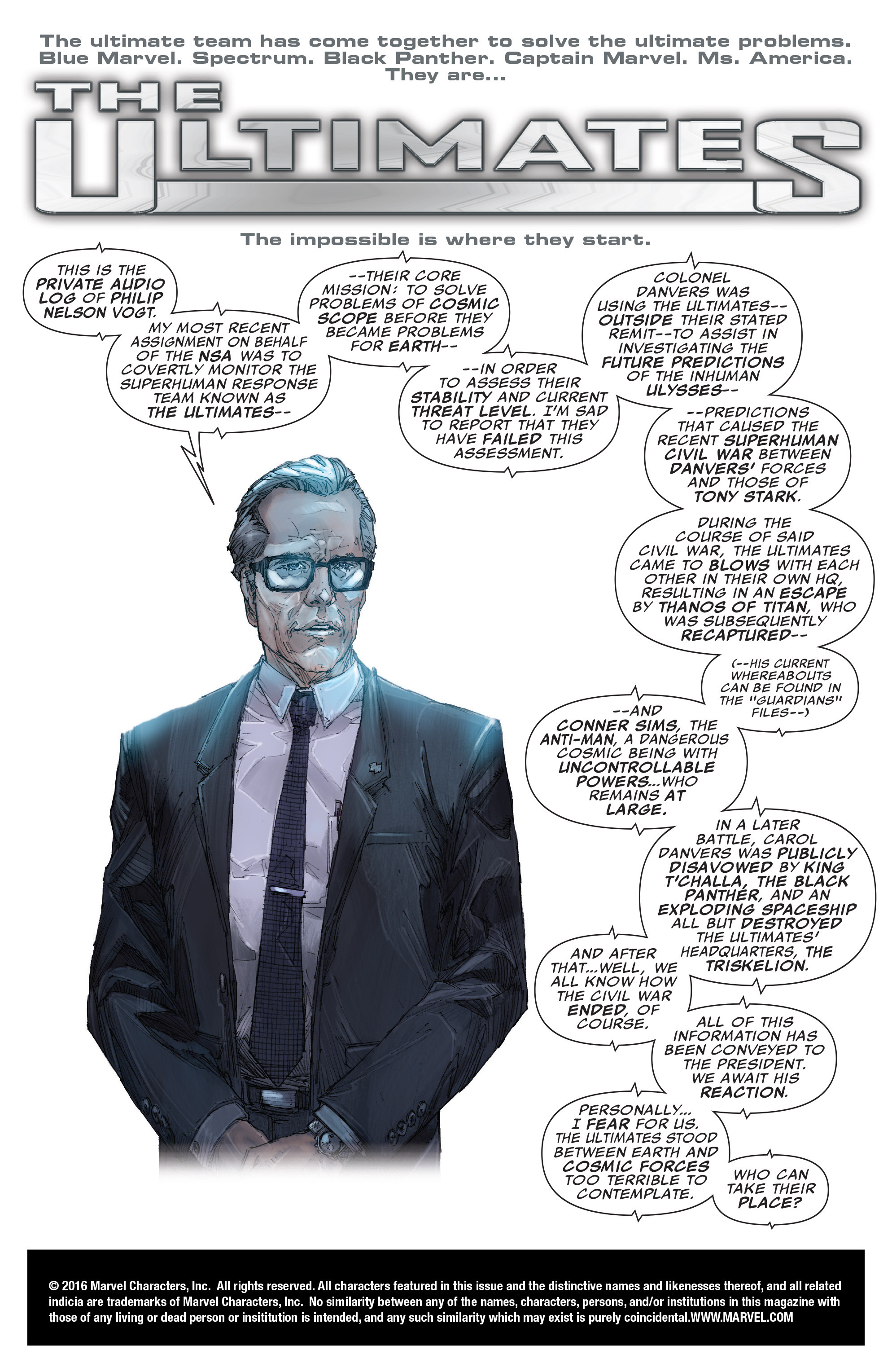 Read online The Ultimates (2016) comic -  Issue #12 - 2