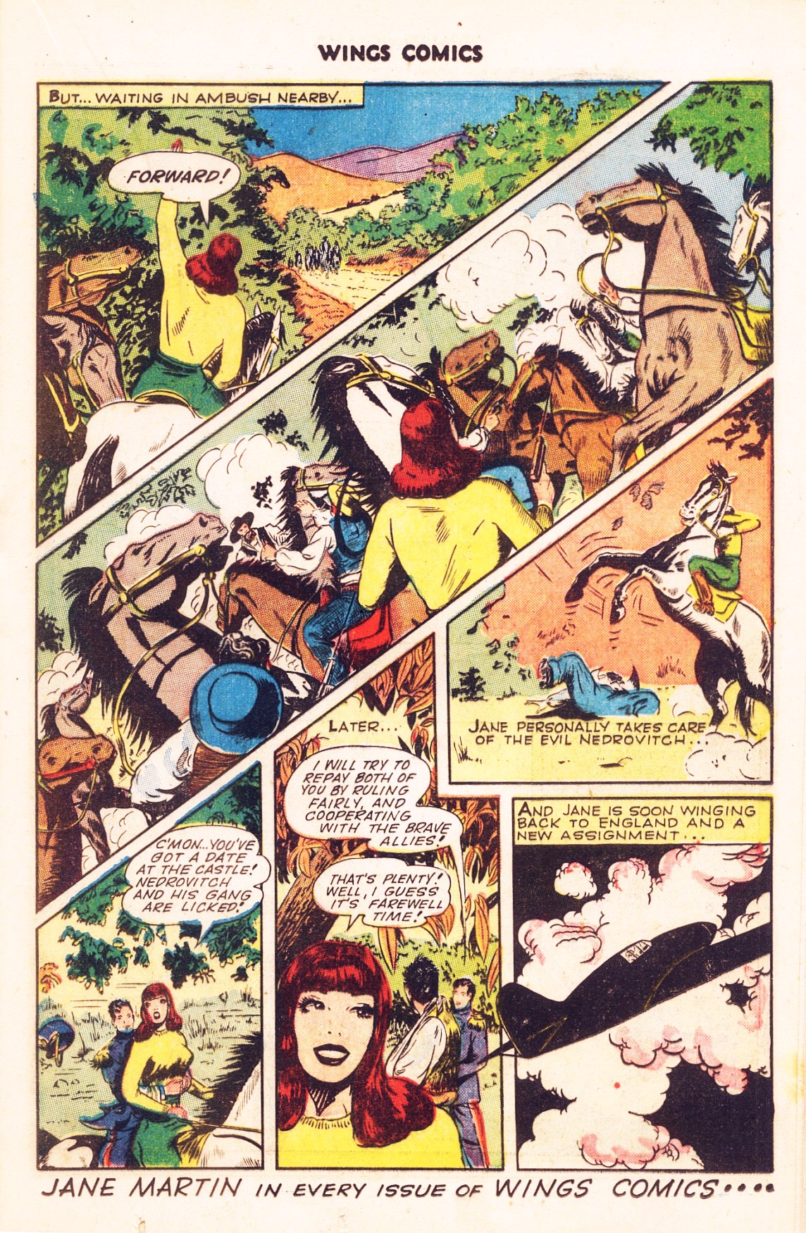 Read online Wings Comics comic -  Issue #56 - 26