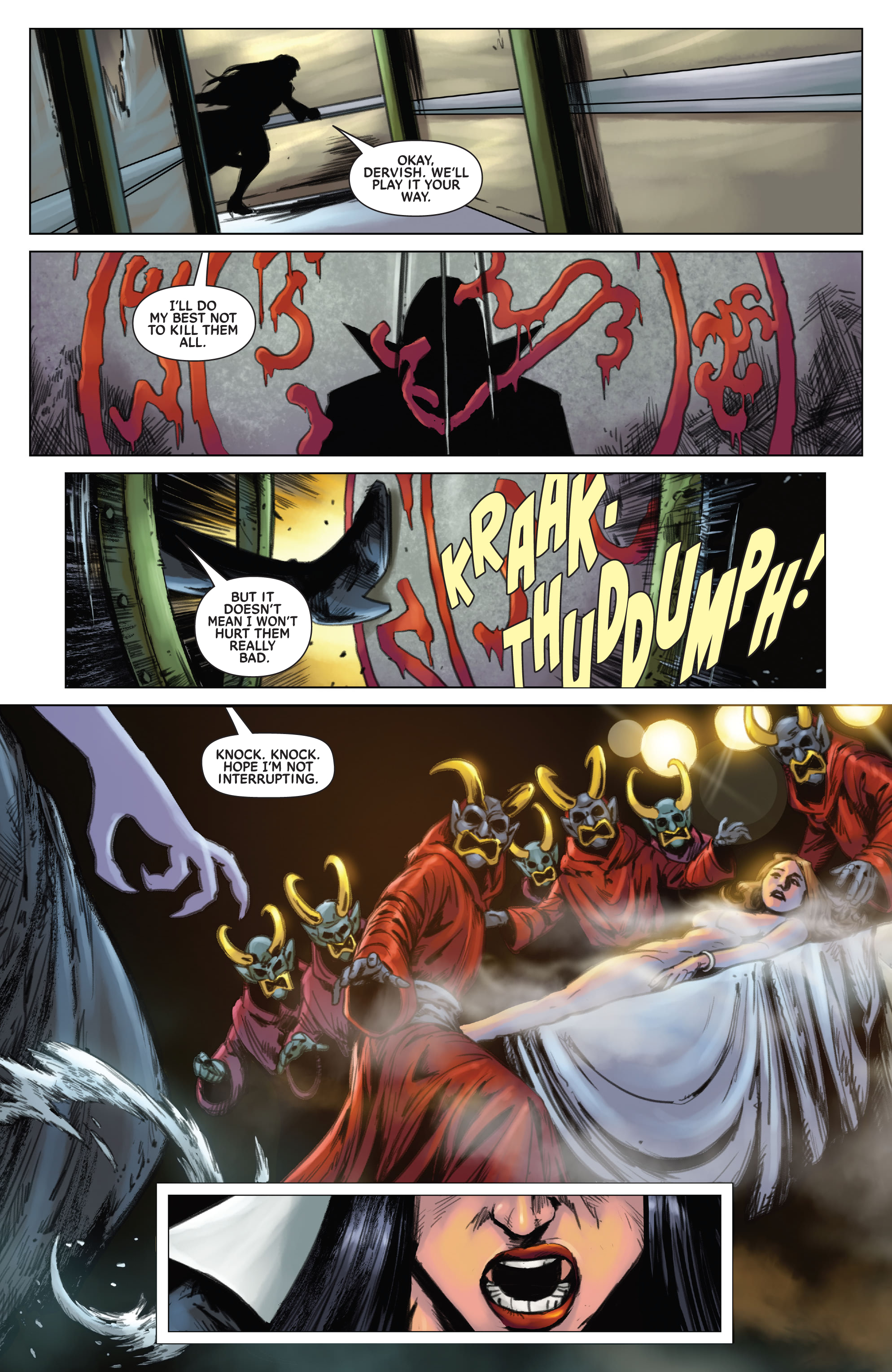 Read online Vampirella Strikes (2022) comic -  Issue #6 - 12