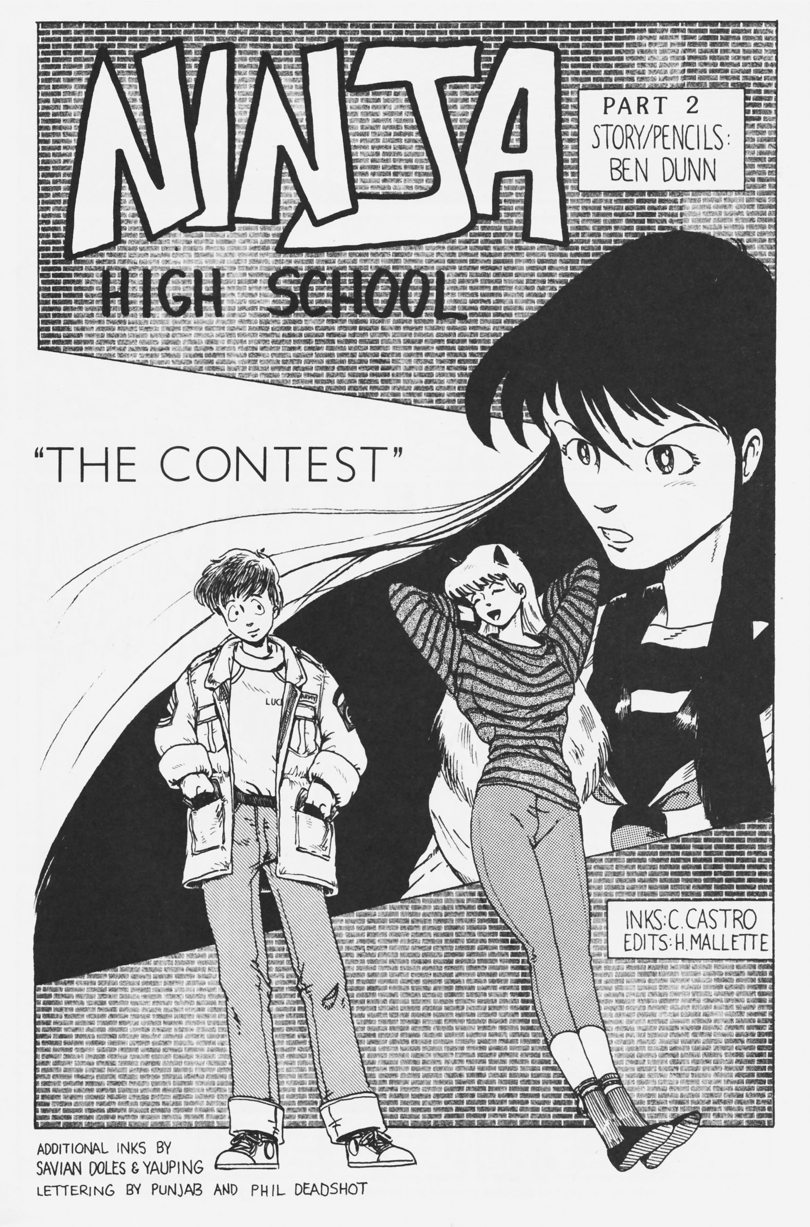 Read online Ninja High School (1986) comic -  Issue #2 - 3