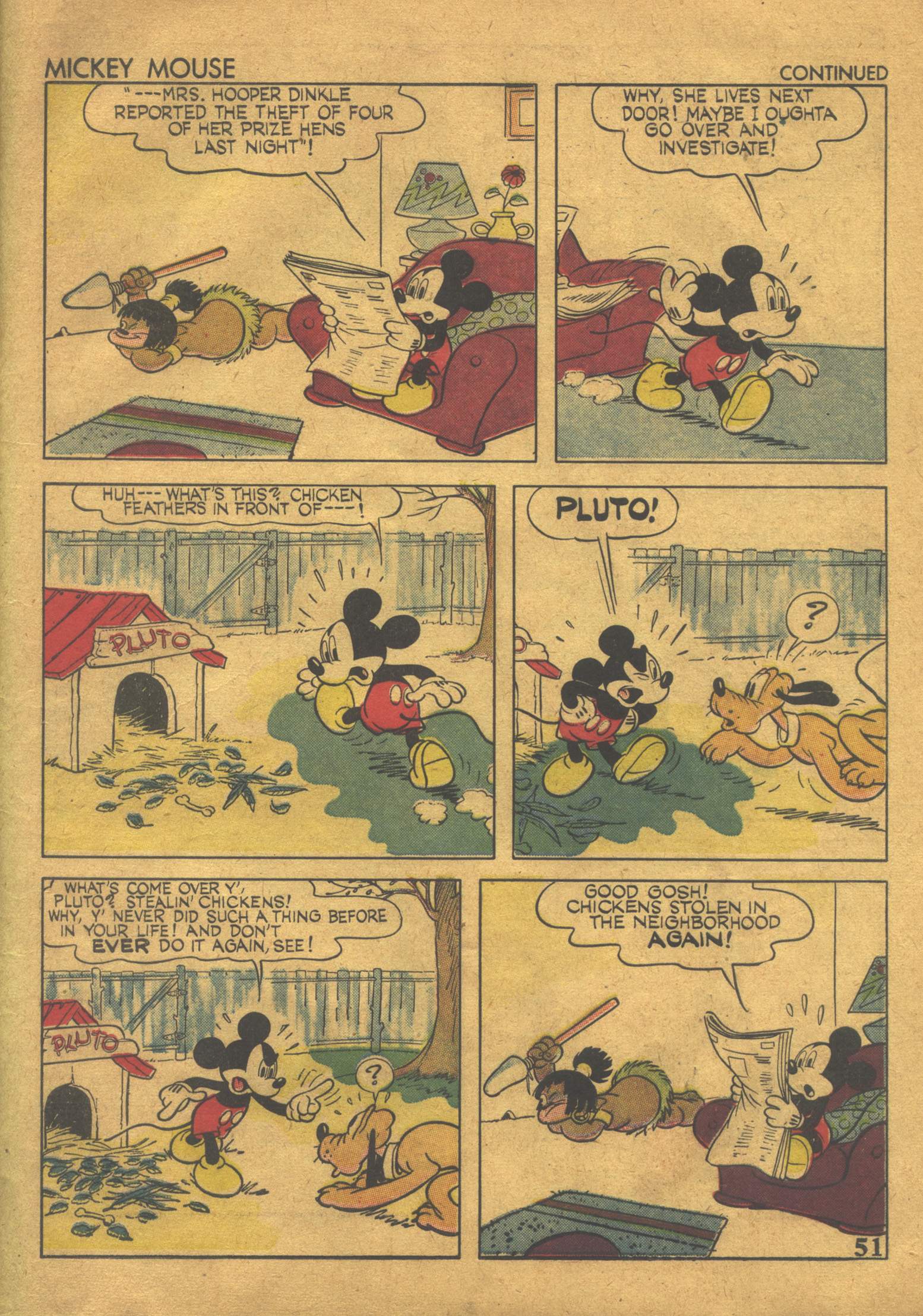 Read online Walt Disney's Comics and Stories comic -  Issue #22 - 53