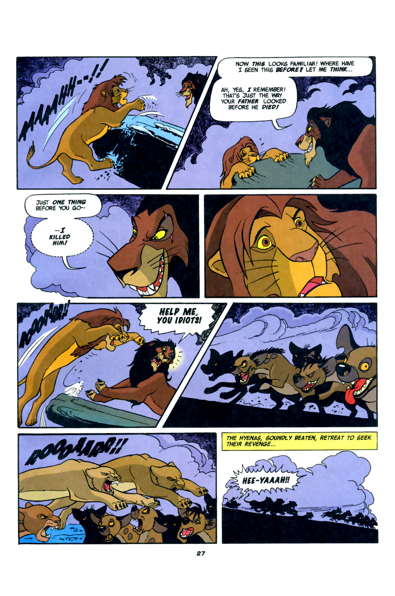 Read online Disney's The Lion King comic -  Issue #2 - 28