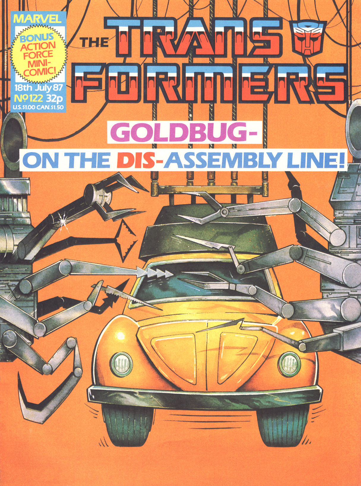 Read online The Transformers (UK) comic -  Issue #122 - 1