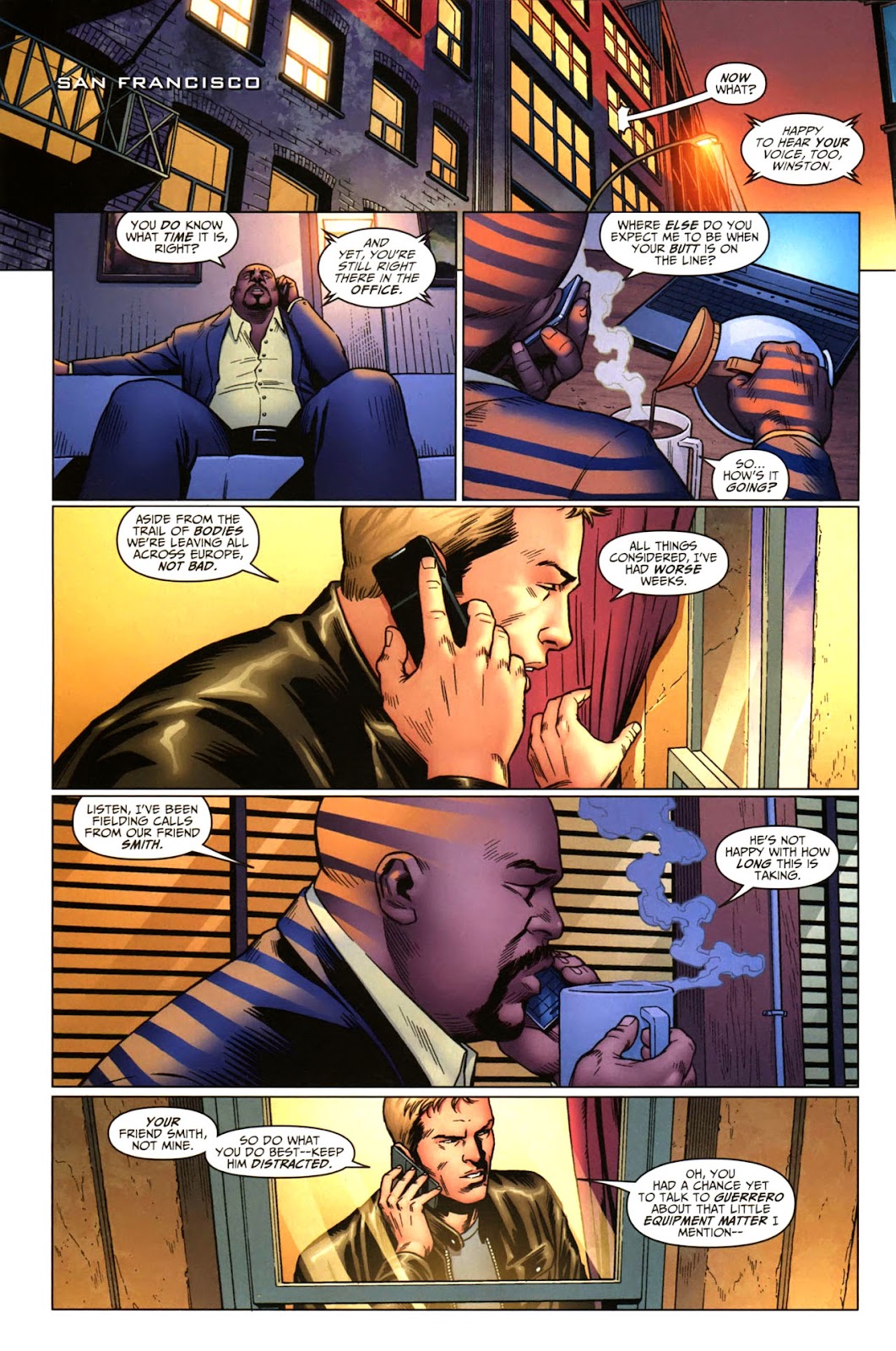 Human Target (2010) issue 3 - Page 8