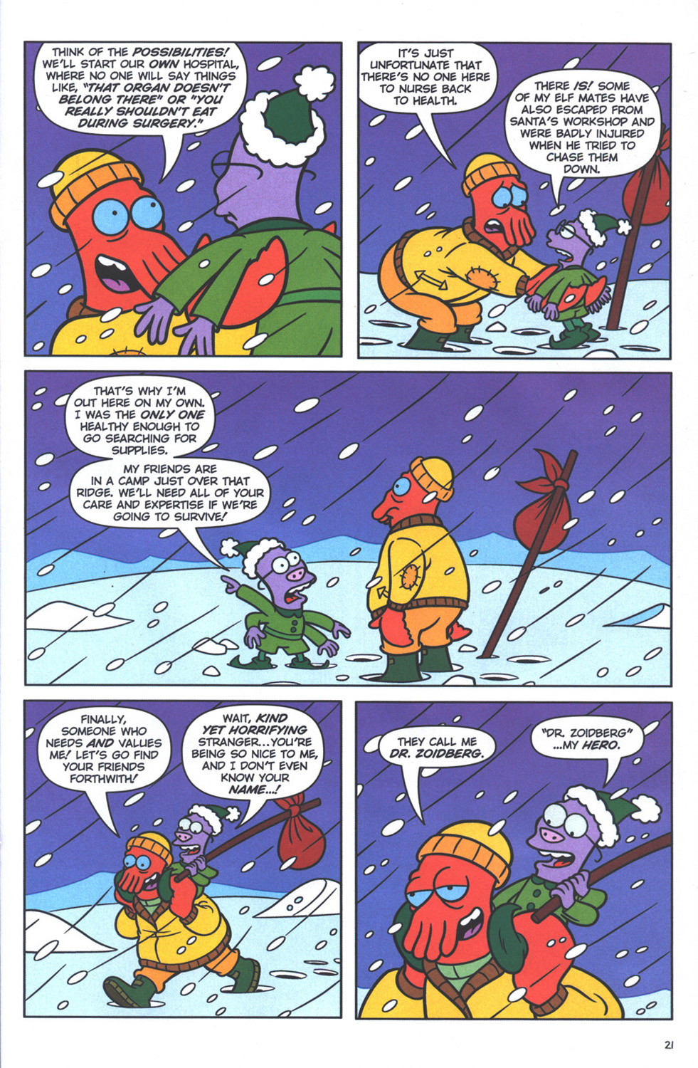 Read online Futurama Comics comic -  Issue #40 - 16