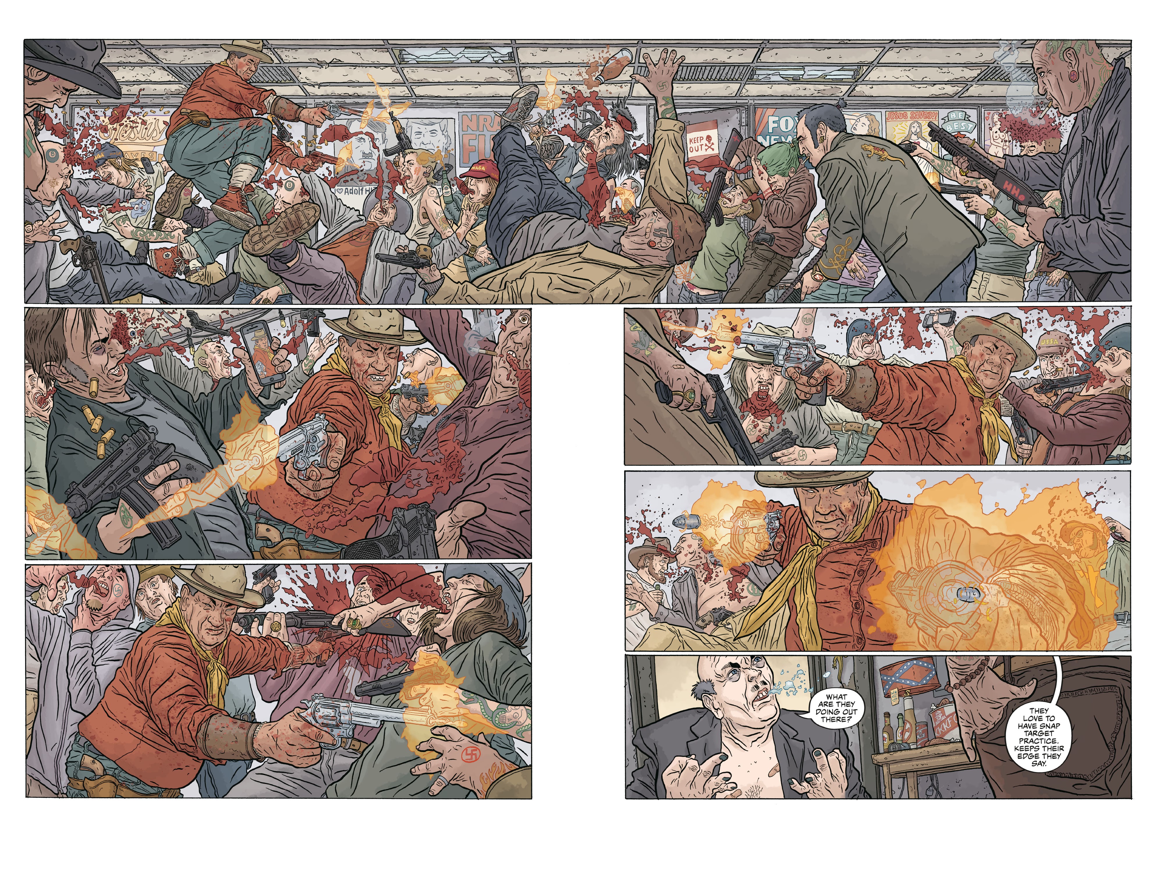 Read online Shaolin Cowboy: Cruel to Be Kin comic -  Issue #5 - 20