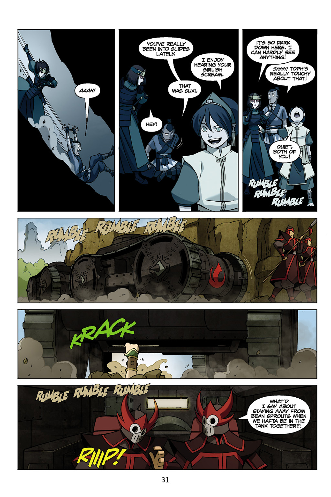 Read online Nickelodeon Avatar: The Last Airbender - The Promise comic -  Issue # Part 3 - 32