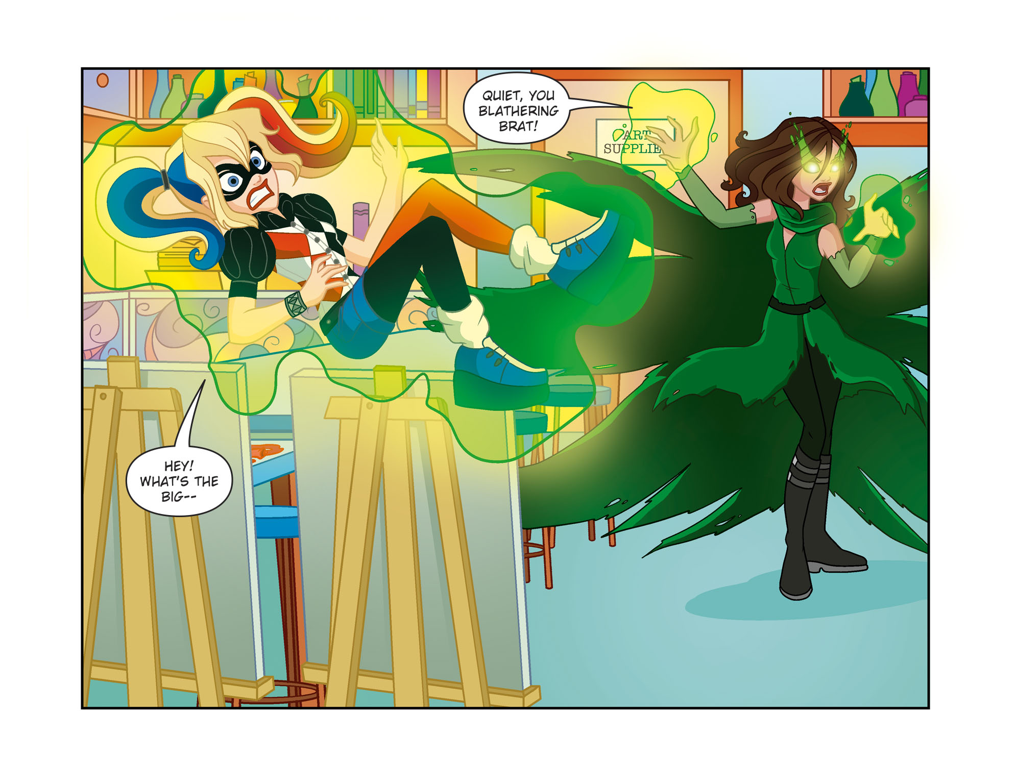 Read online DC Super Hero Girls: Out of the Bottle comic -  Issue #7 - 22