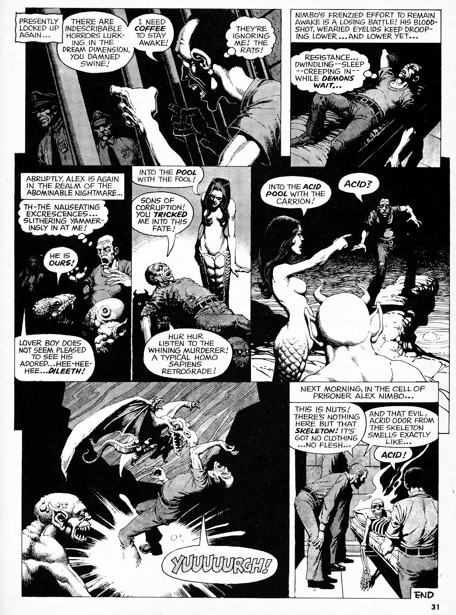 Read online Nightmare (1970) comic -  Issue # _Yearbook 1 - 31