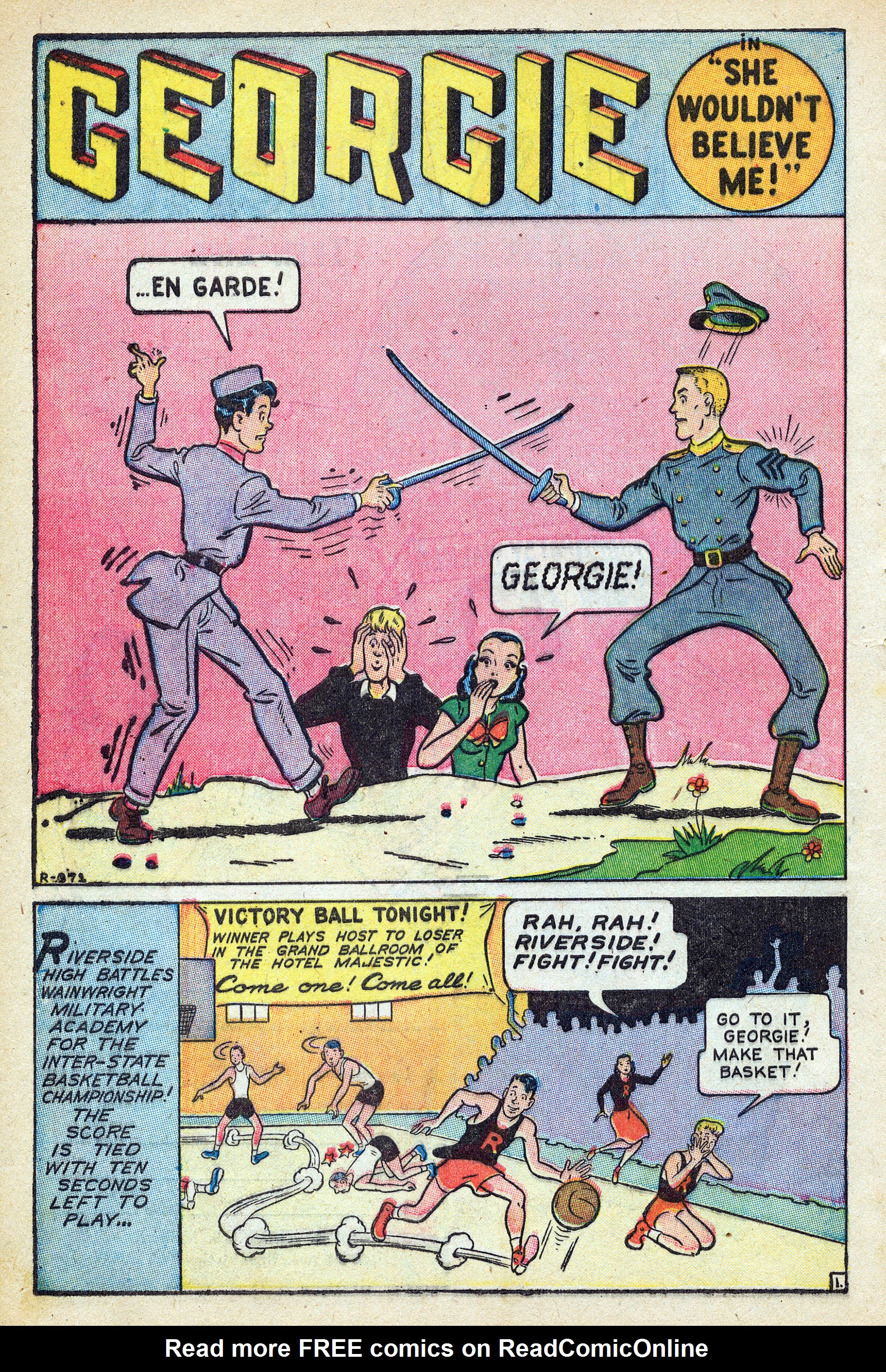 Read online Georgie Comics (1945) comic -  Issue #9 - 40